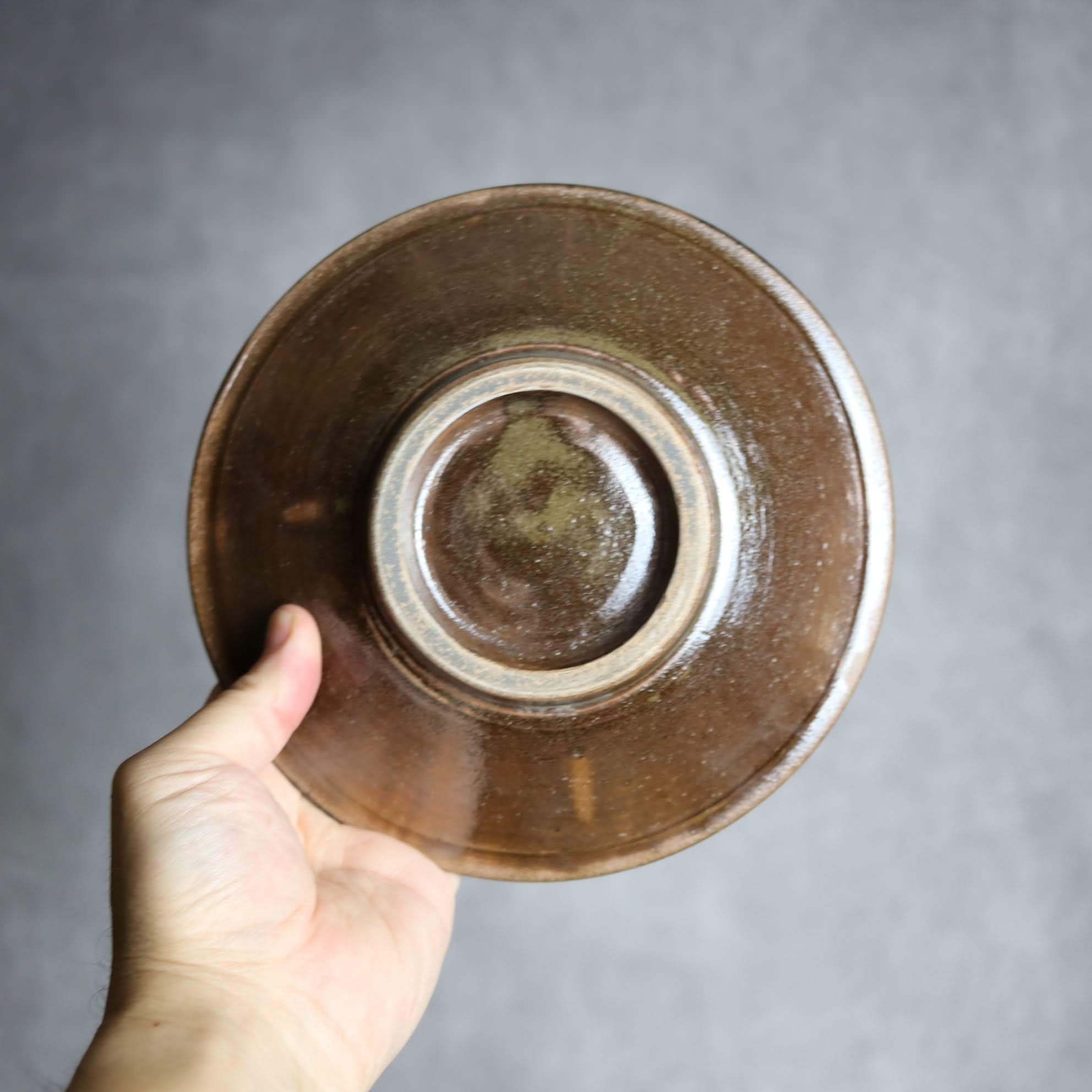 6寸皿1 呉須 緑釉 唐草 やちむん 陶器 いずみ窯 島袋工房 やちむん 陶器.