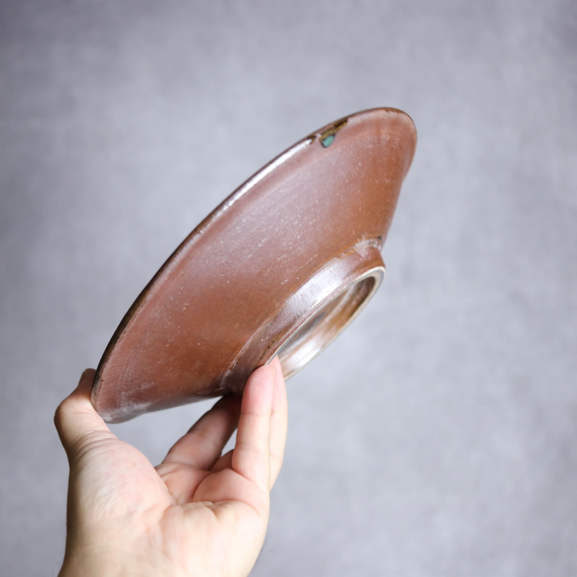 7寸皿1 三彩 指描 やちむん 陶器 いずみ窯 島袋工房 やちむん 陶器.