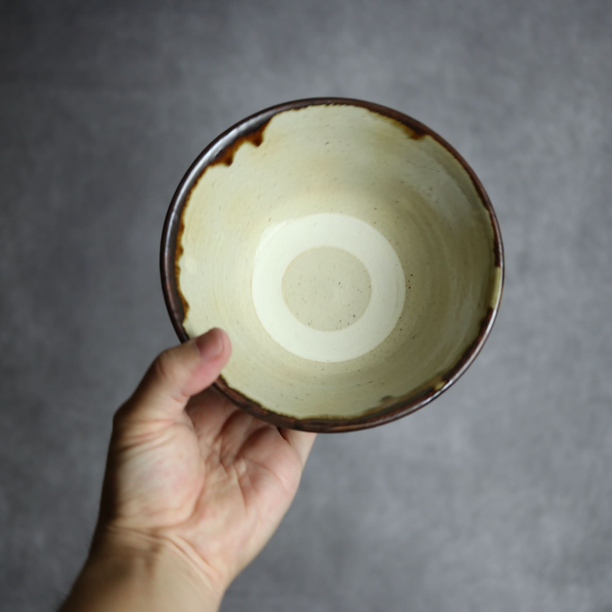 5寸マカイ1 三彩 飛鉋 点打 やちむん 陶器 いずみ窯 島袋工房 やちむん 陶器.