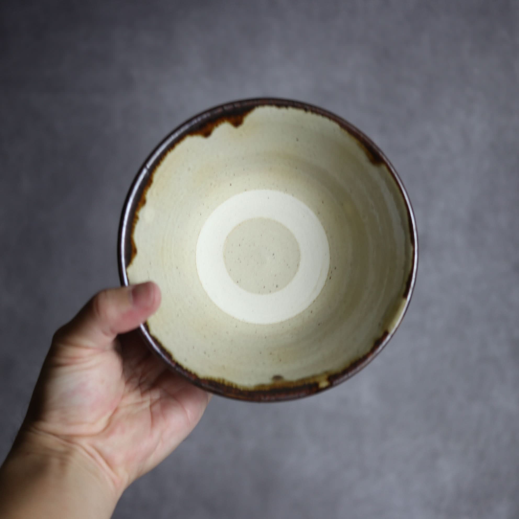 5寸マカイ1 三彩 飛鉋 点打 やちむん 陶器 いずみ窯 島袋工房 やちむん 陶器.