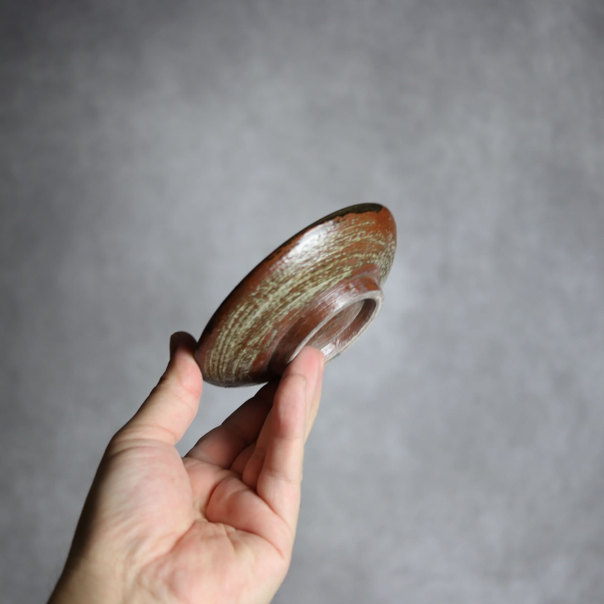 3.5寸皿2 緑釉 刷毛目 やちむん 陶器 北窯 松田共司工房 やちむん 陶器.