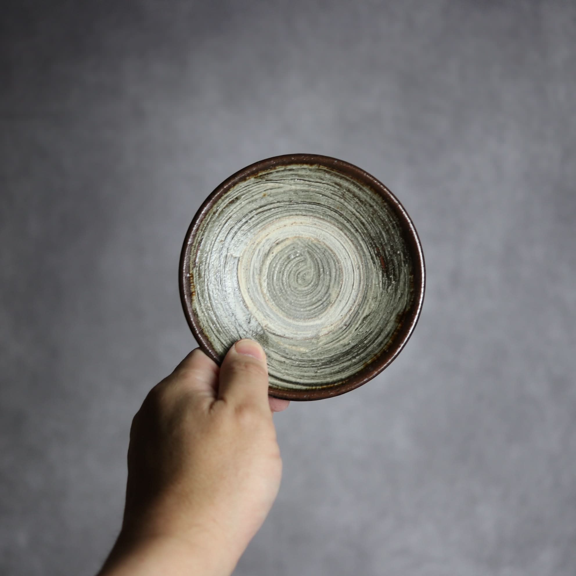 3.5寸皿3 緑釉 刷毛目 やちむん 陶器 北窯 松田共司工房 やちむん 陶器.