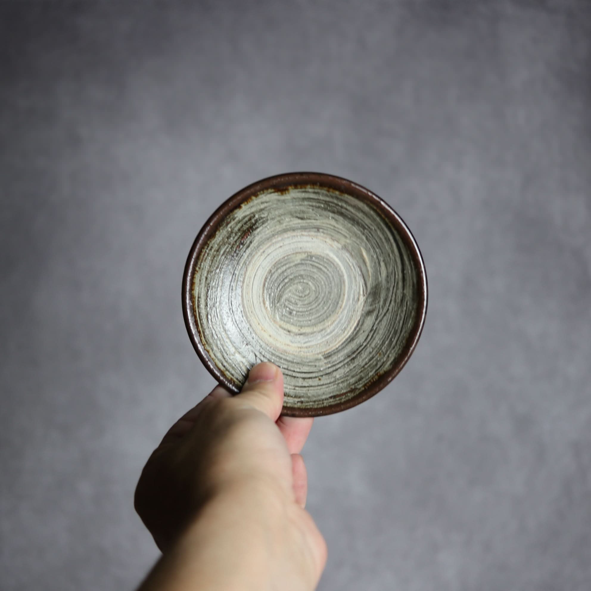 3.5寸皿3 緑釉 刷毛目 やちむん 陶器 北窯 松田共司工房 やちむん 陶器.