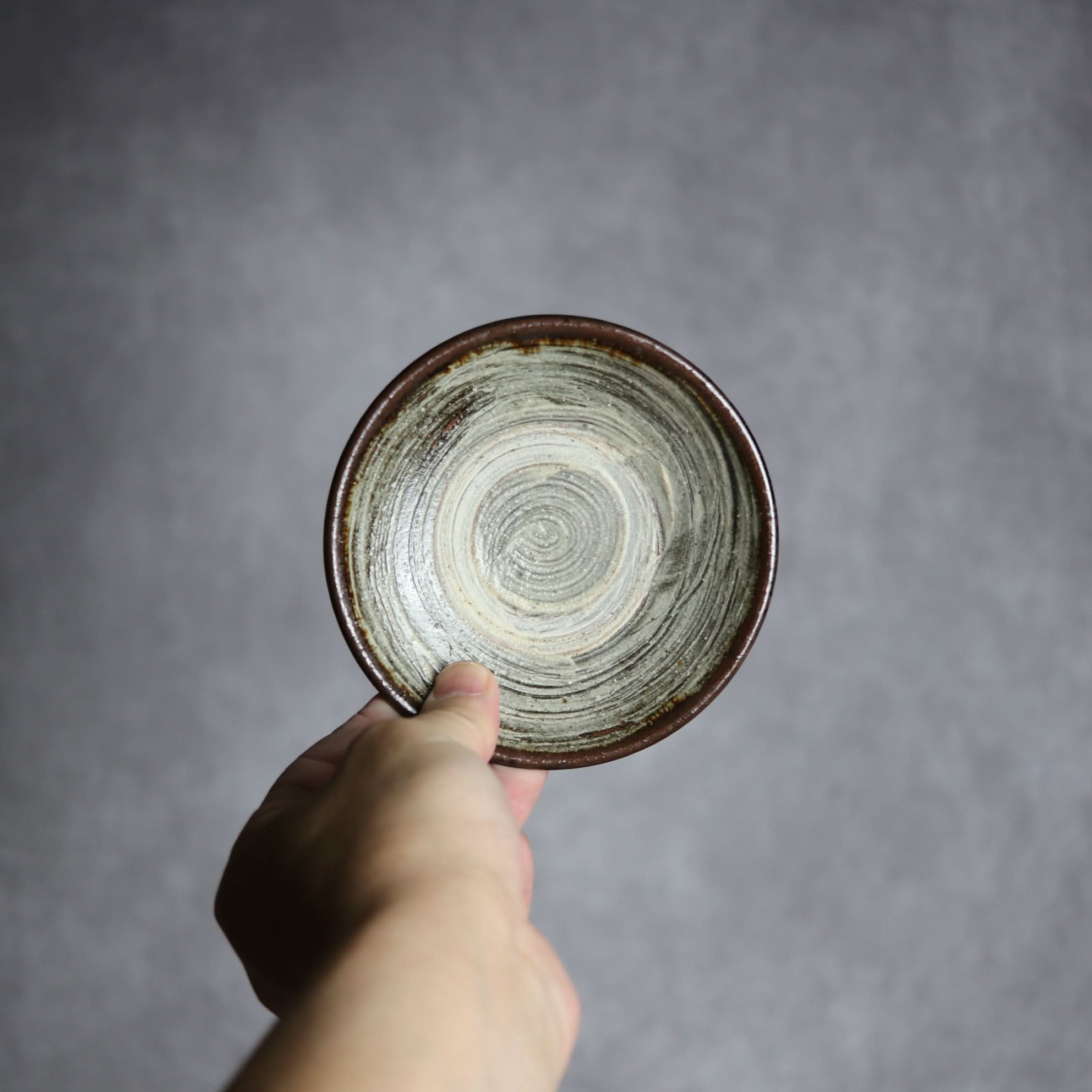 3.5寸皿3 緑釉 刷毛目 やちむん 陶器 北窯 松田共司工房 やちむん 陶器.