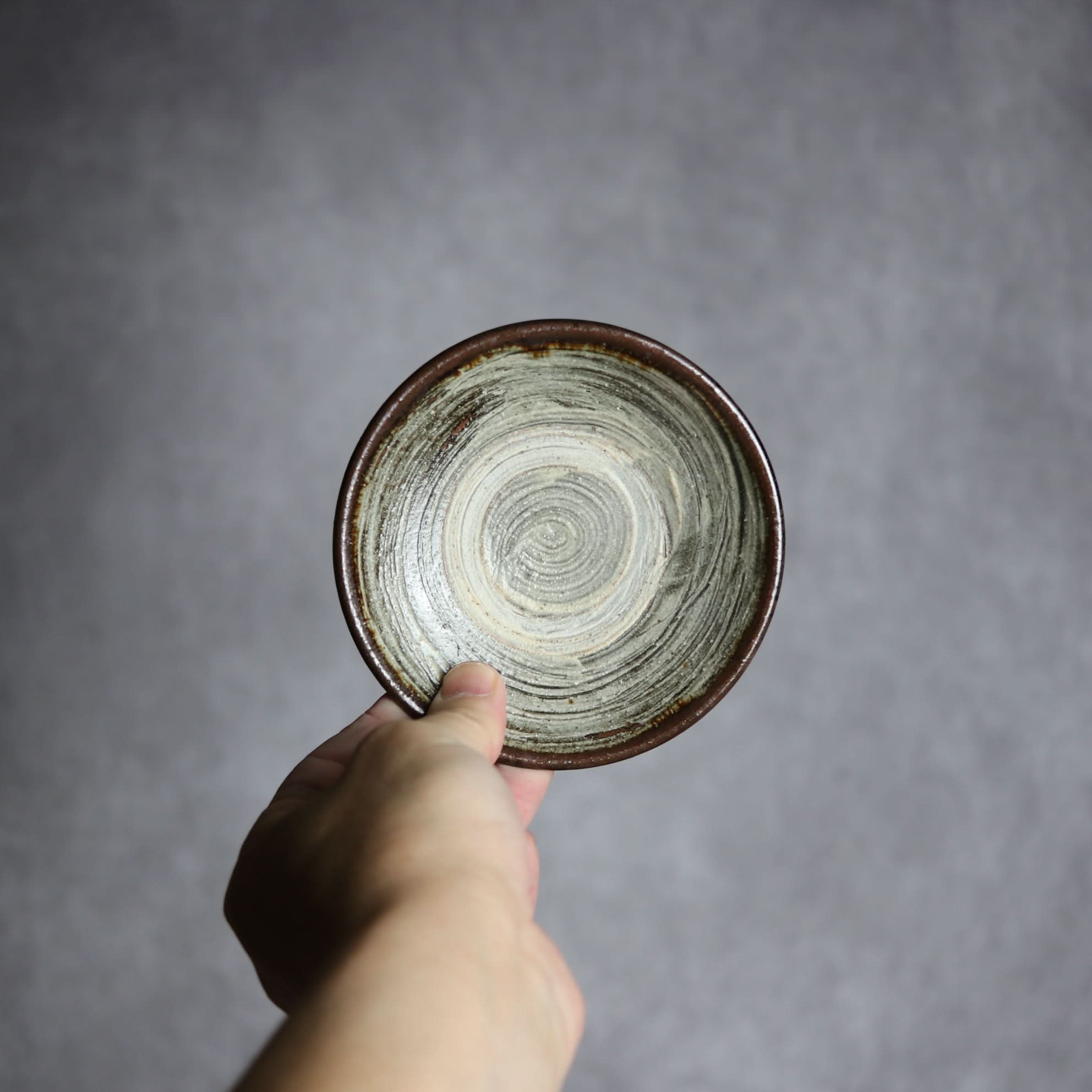 3.5寸皿3 緑釉 刷毛目 やちむん 陶器 北窯 松田共司工房 やちむん 陶器.