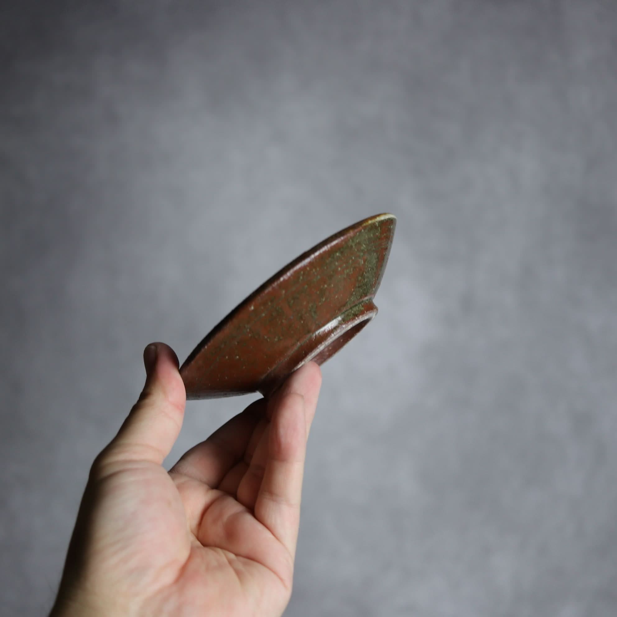 3.5寸皿3 呉須釉 唐草 やちむん 陶器 北窯 松田共司工房 やちむん 陶器.