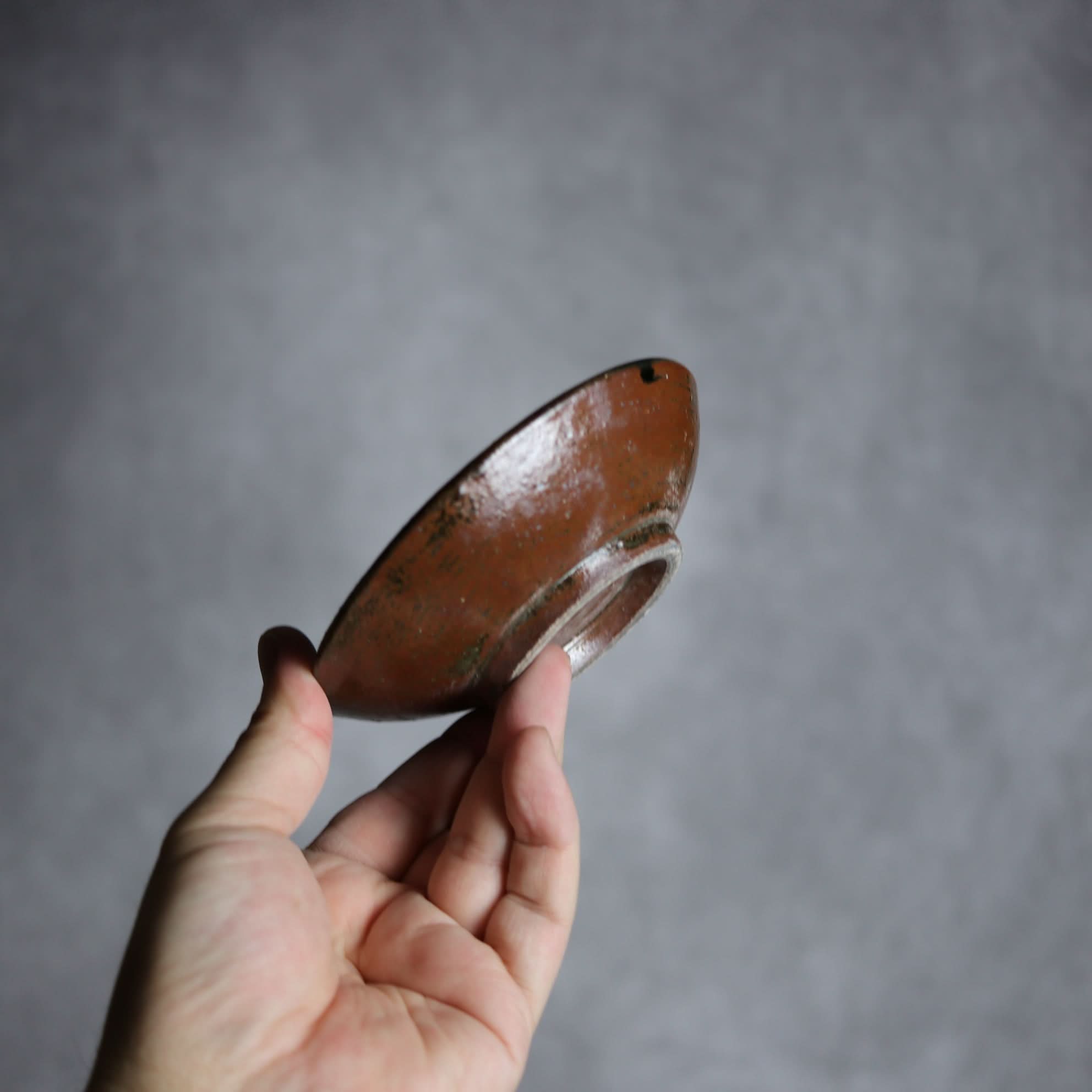 3.5寸皿4 呉須釉 唐草 やちむん 陶器 北窯 松田共司工房 やちむん 陶器.