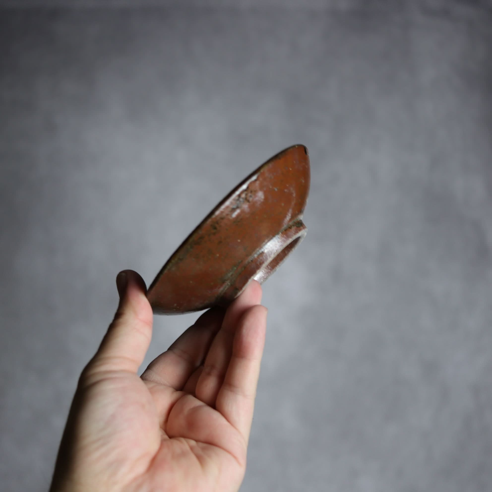 3.5寸皿4 呉須釉 唐草 やちむん 陶器 北窯 松田共司工房 やちむん 陶器.