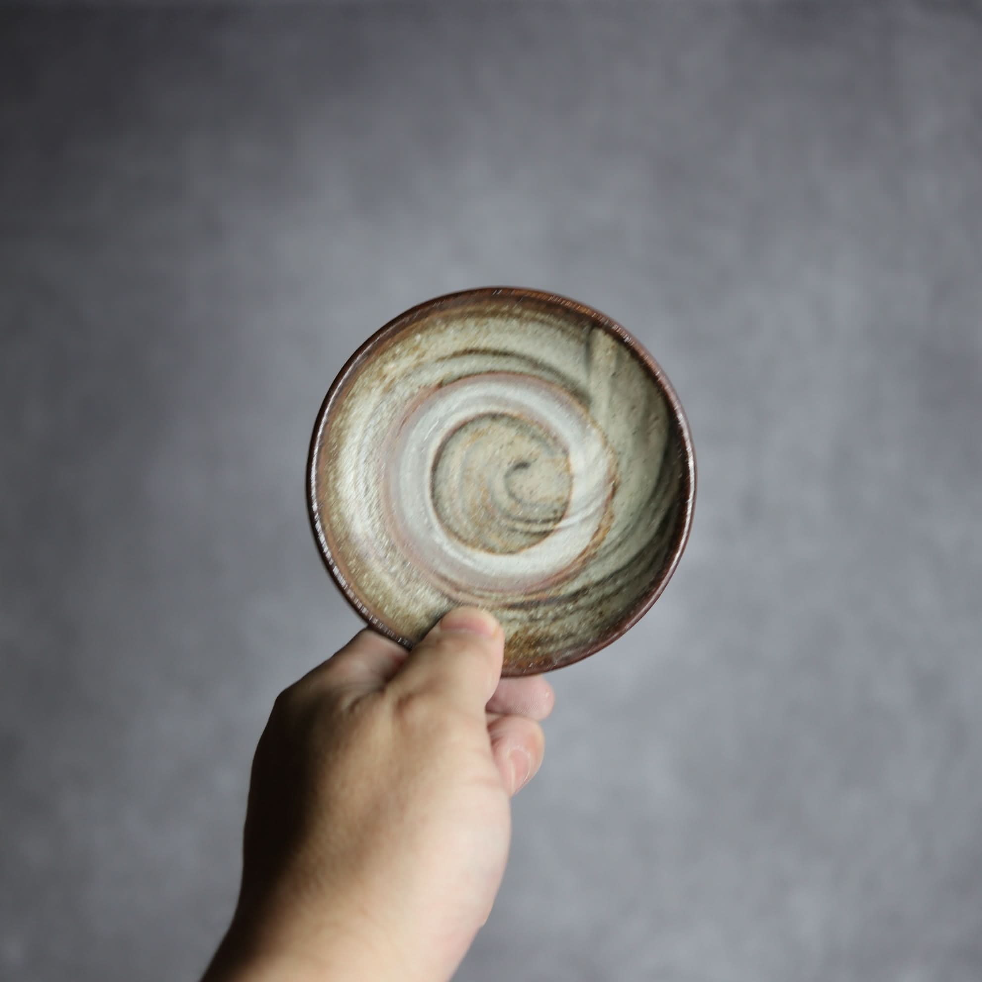 3寸皿2 緑釉 刷毛目 やちむん 陶器 北窯 松田共司工房 やちむん 陶器.