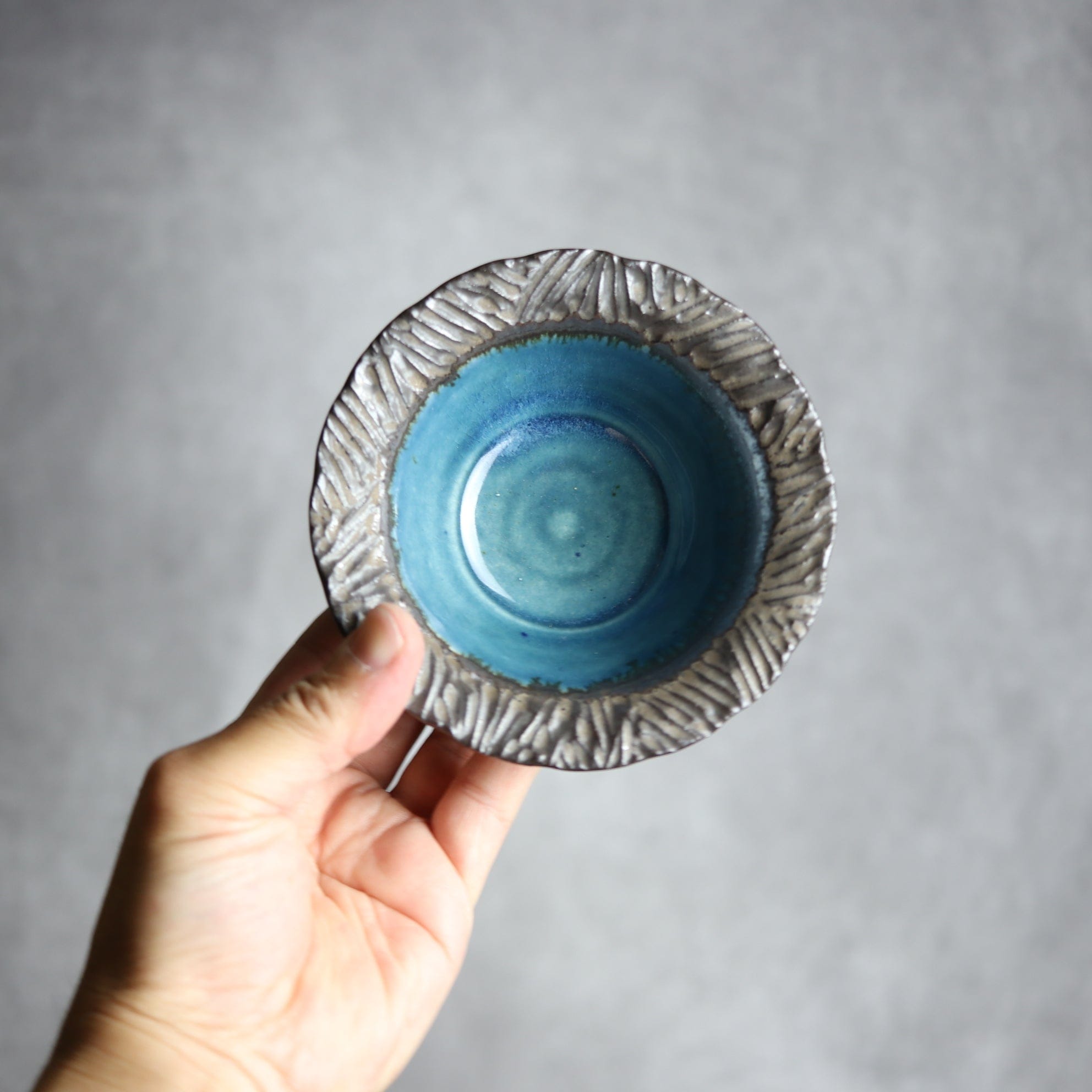 3.5寸ワンブー1 黒 彫り模様 やちむん 陶器 nagaremo やちむん 陶器.