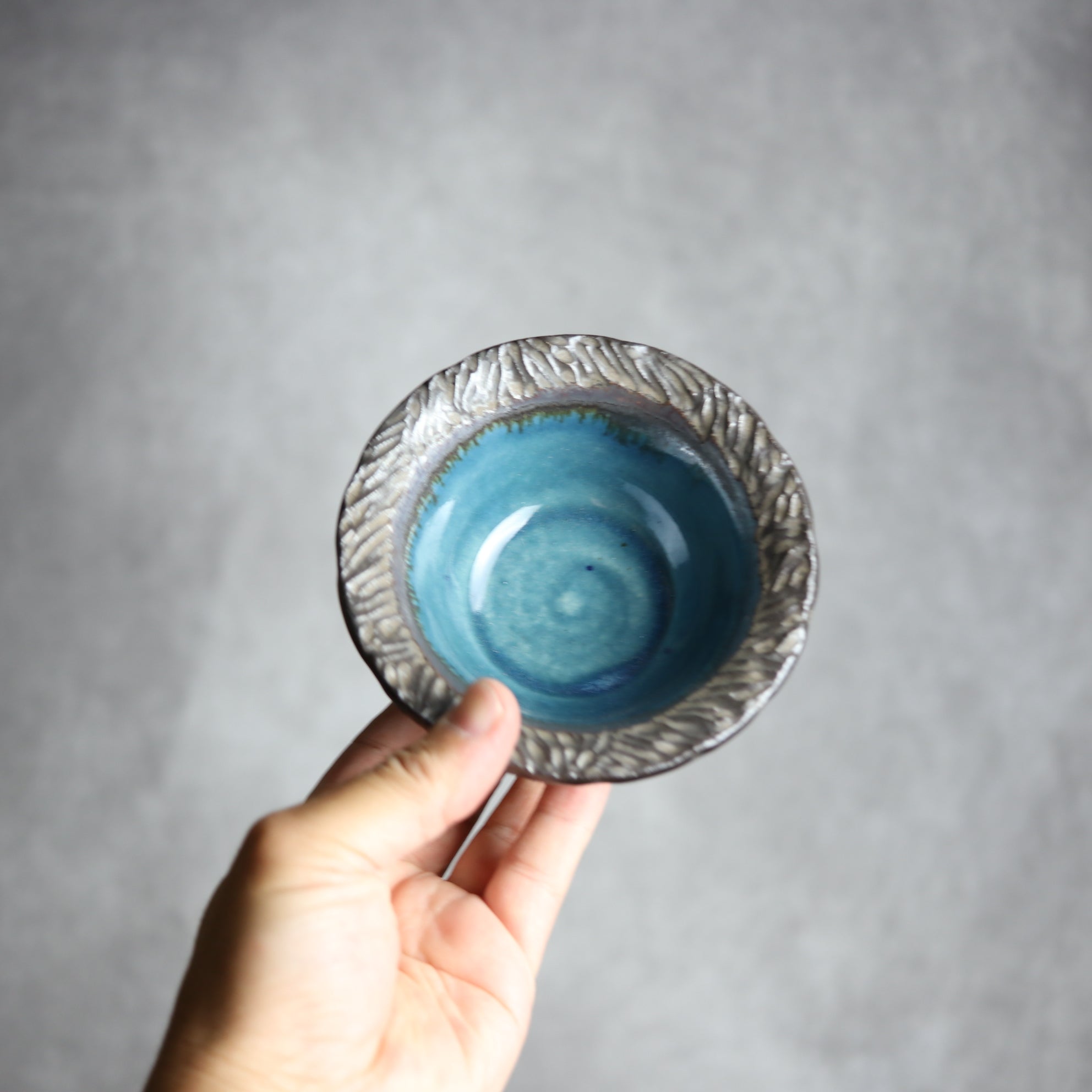 3.5寸ワンブー2 黒 彫り模様 やちむん 陶器 nagaremo やちむん 陶器.