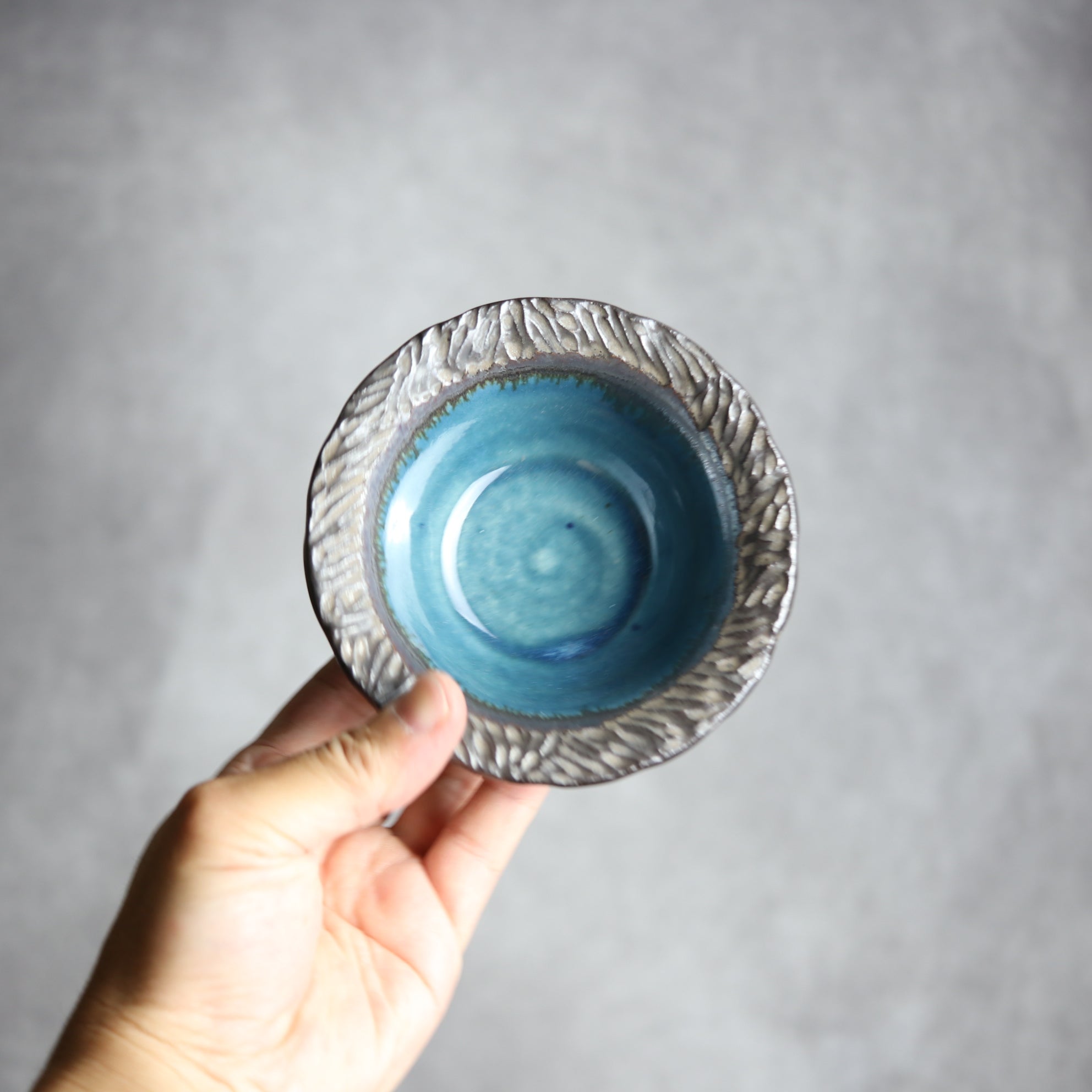 3.5寸ワンブー2 黒 彫り模様 やちむん 陶器 nagaremo やちむん 陶器.