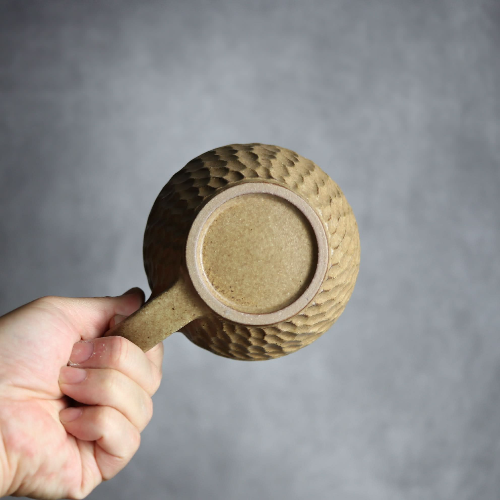 スープマグ1 ナッツ ブラウン やちむん 陶器 nagaremo やちむん 陶器.