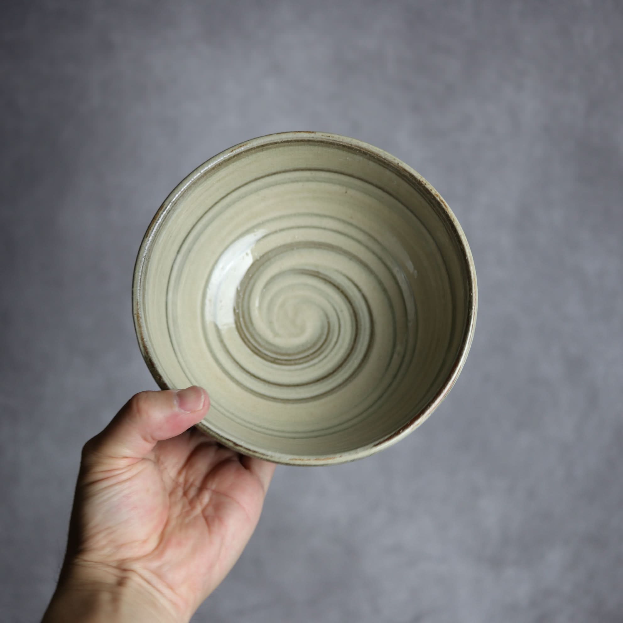 5寸鉢1 呉須釉 刷毛目 点打 やちむん 陶器 北窯 松田米司工房 やちむん 陶器.
