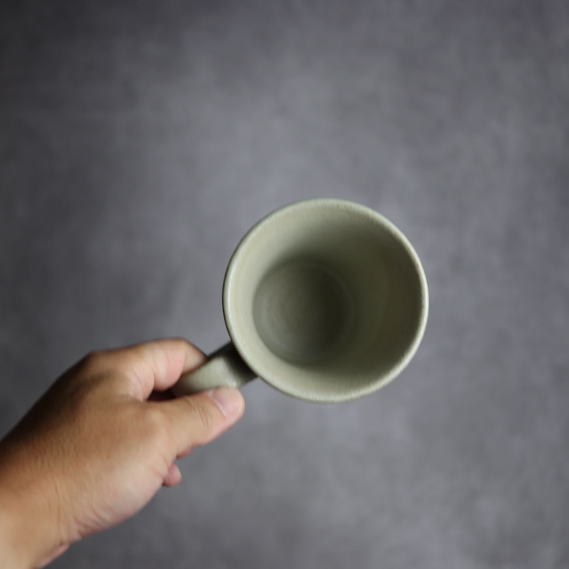 マグカップ1 ナッツ グレー トップワイド やちむん 陶器 nagaremo やちむん 陶器.