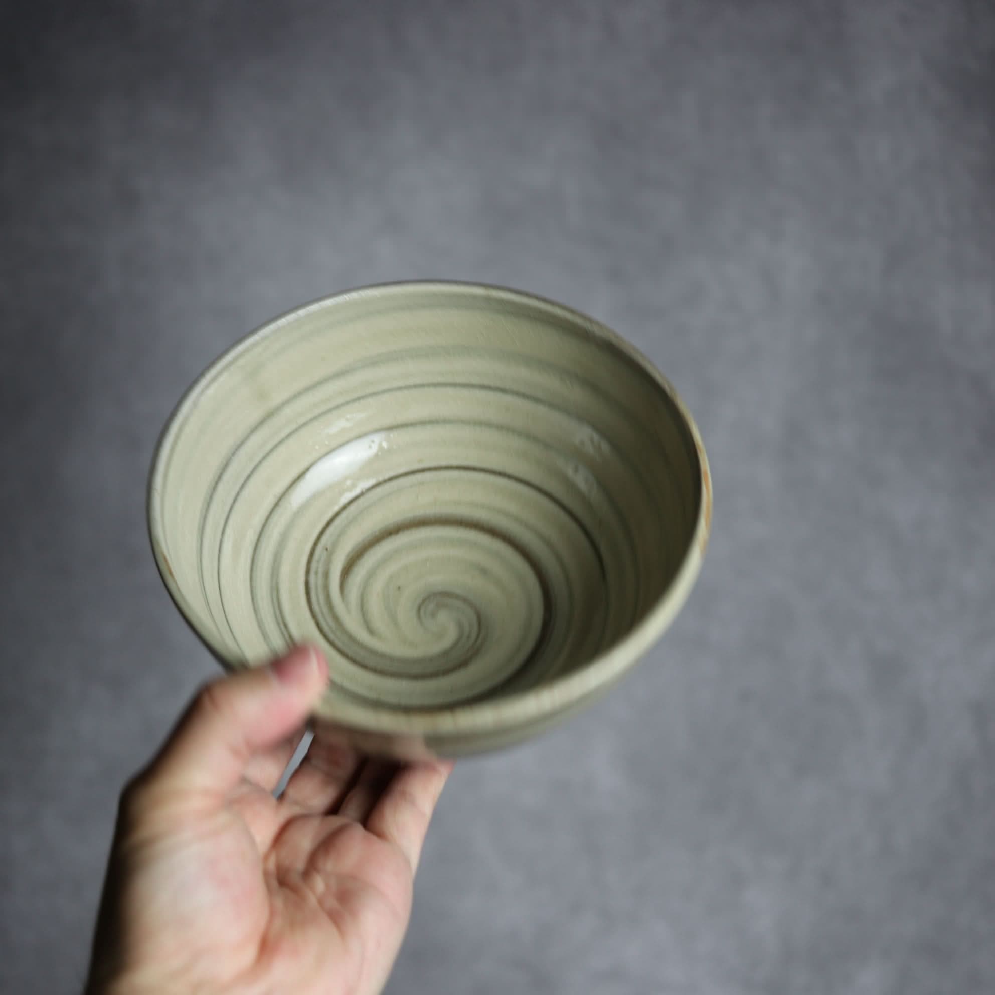 5寸鉢2 呉須釉 刷毛目 点打 やちむん 陶器 北窯 松田米司工房 やちむん 陶器.