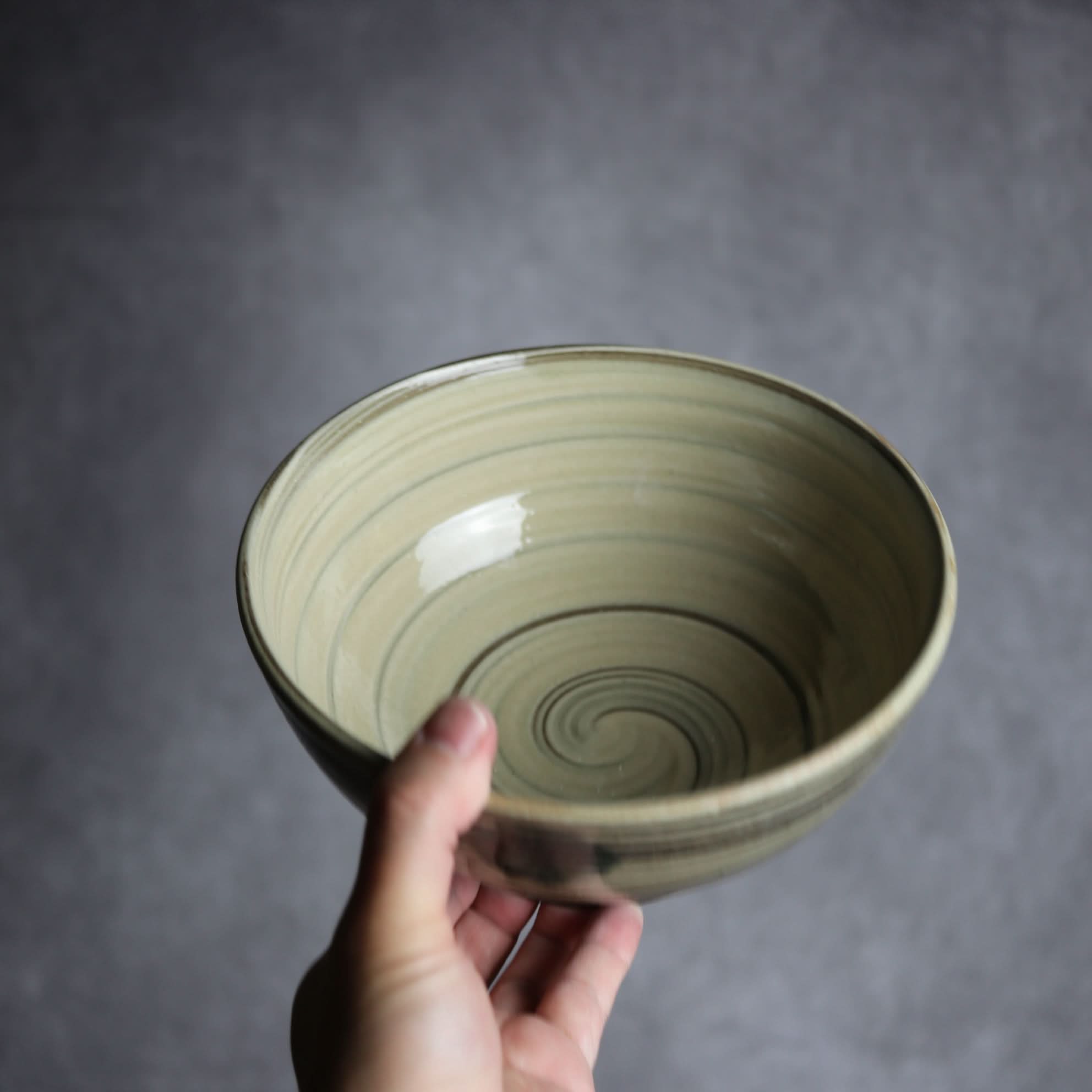 6寸鉢2 呉須釉 刷毛目 点打 やちむん 陶器 北窯 松田米司工房 やちむん 陶器.