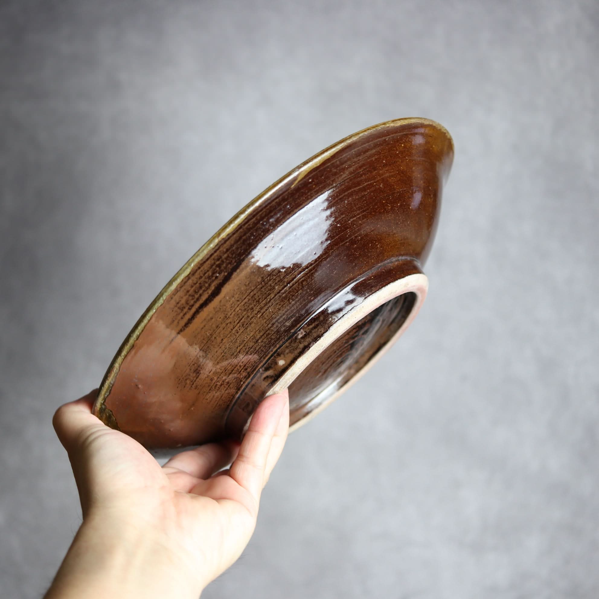 9寸皿1 呉須 緑釉 櫛掻 やちむん 陶器 北窯 宮城正享工房 やちむん 陶器.