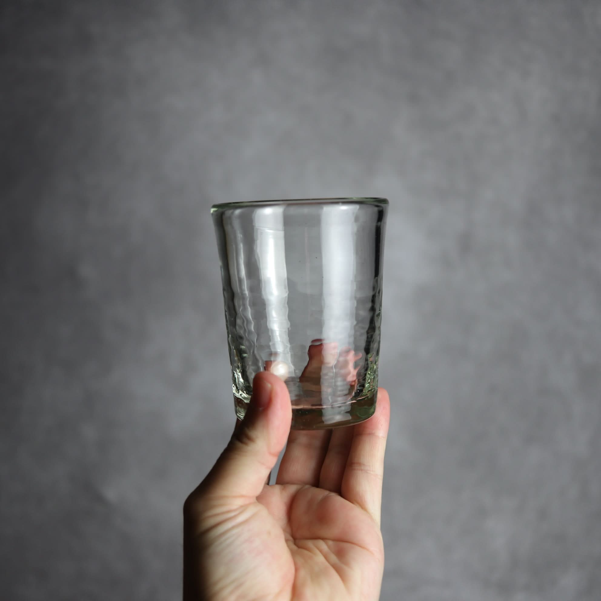 ノーマルグラス 中 クリア 琉球ガラス ガラス工房清天 琉球ガラス.