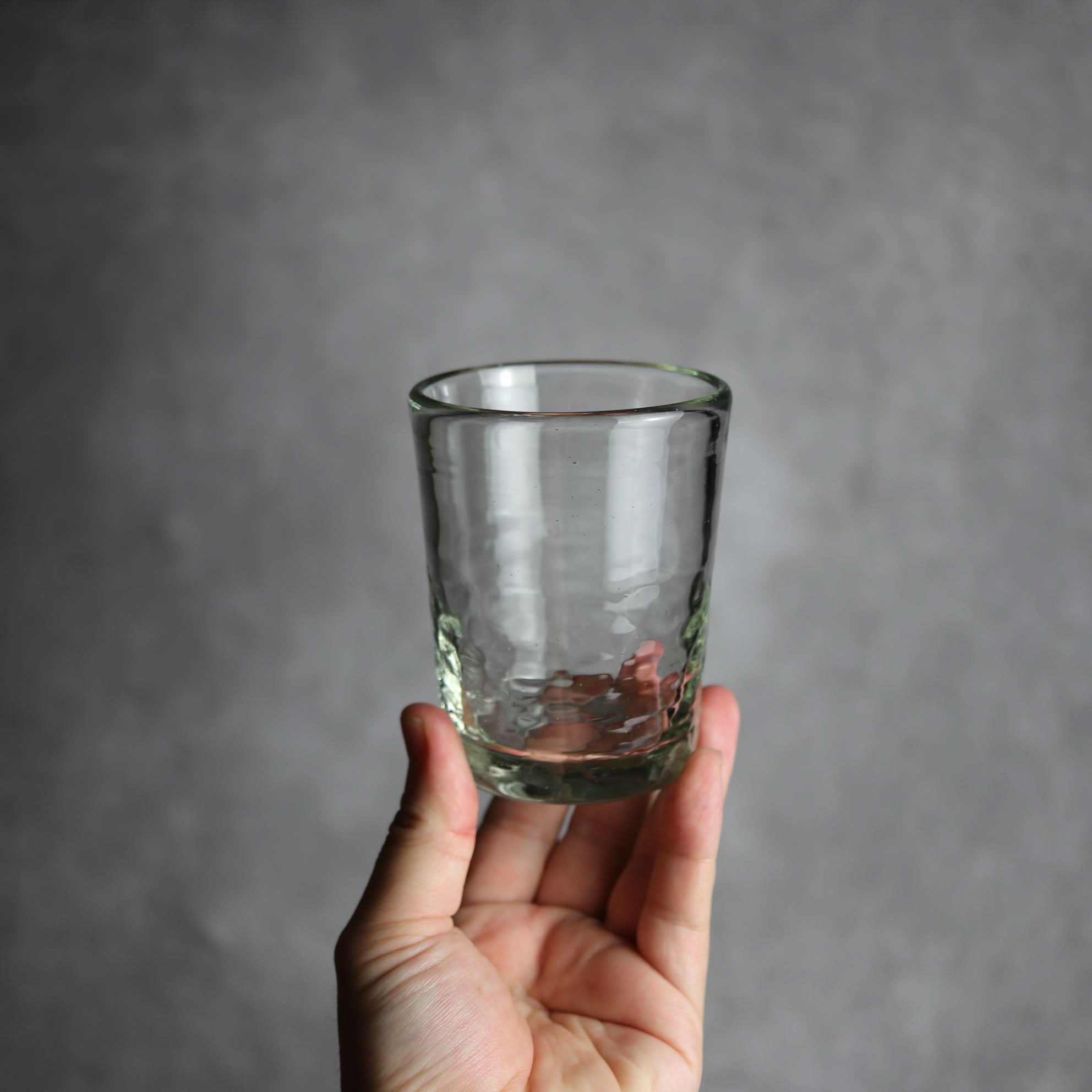 ノーマルグラス 中 クリア 琉球ガラス ガラス工房清天 琉球ガラス.