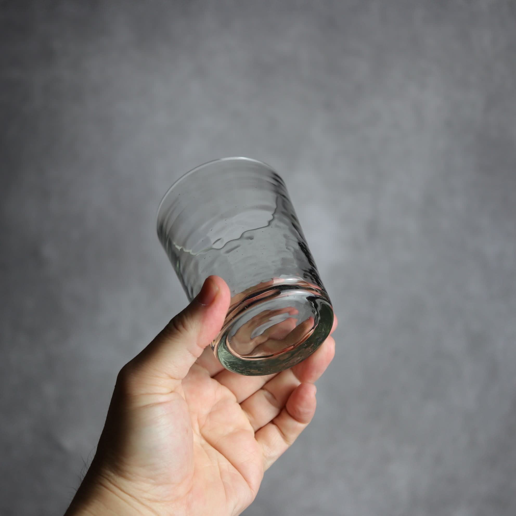 ノーマルグラス 中 クリア 琉球ガラス ガラス工房清天 琉球ガラス.