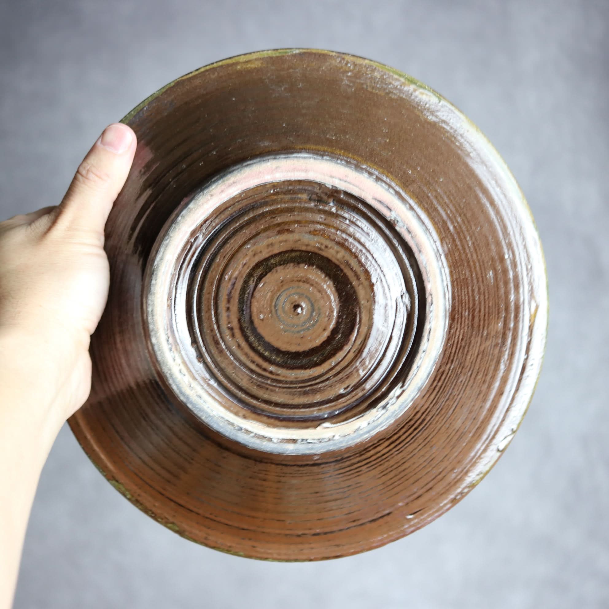 8寸皿1 呉須釉 飛鉋 やちむん 陶器 北窯 宮城正享工房 やちむん 陶器.