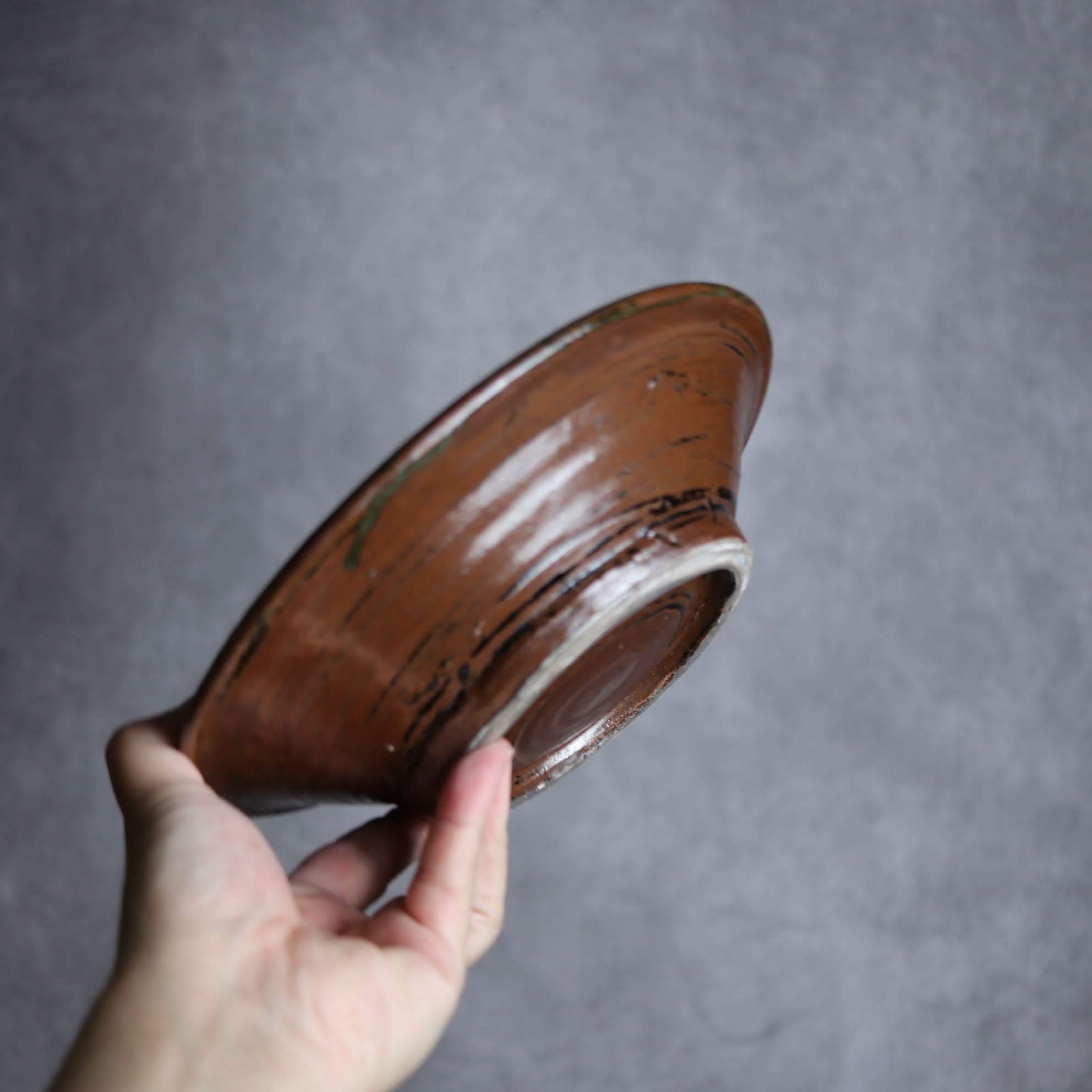 7寸皿1 イッチン 唐草 やちむん 陶器 北窯 宮城正享工房 やちむん 陶器.