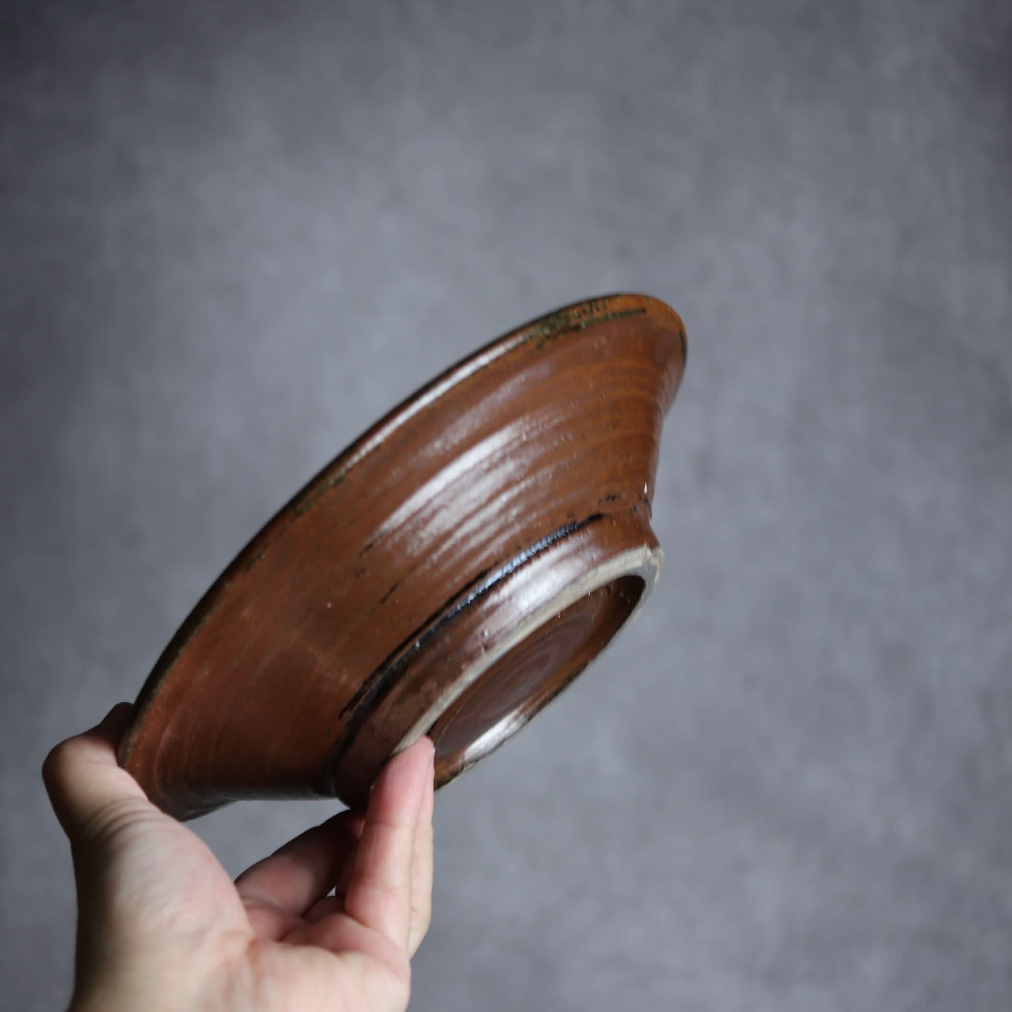 7寸皿1 イッチン 唐草 やちむん 陶器 北窯 宮城正享工房 やちむん 陶器.