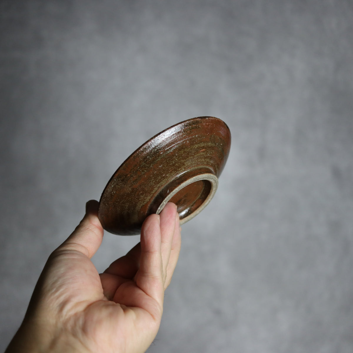 3.5寸皿1 三彩 印花 やちむん 陶器 北窯 松田共司工房