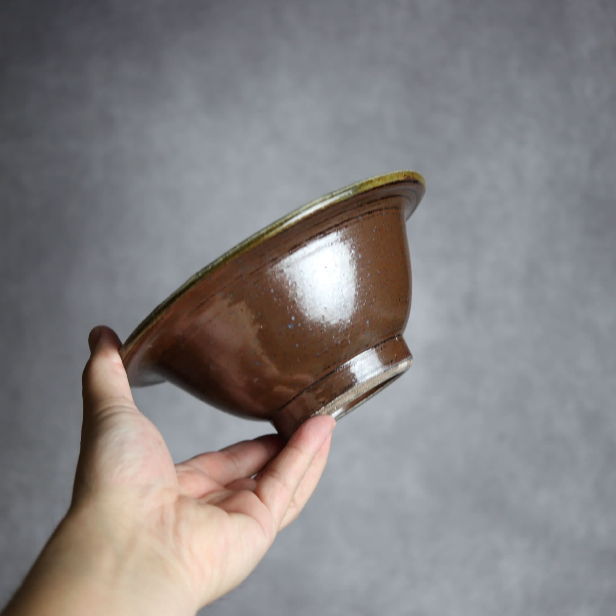 6寸ワンブー3 呉須釉 櫛掻 やちむん 陶器 北窯 宮城正享工房 やちむん 陶器.