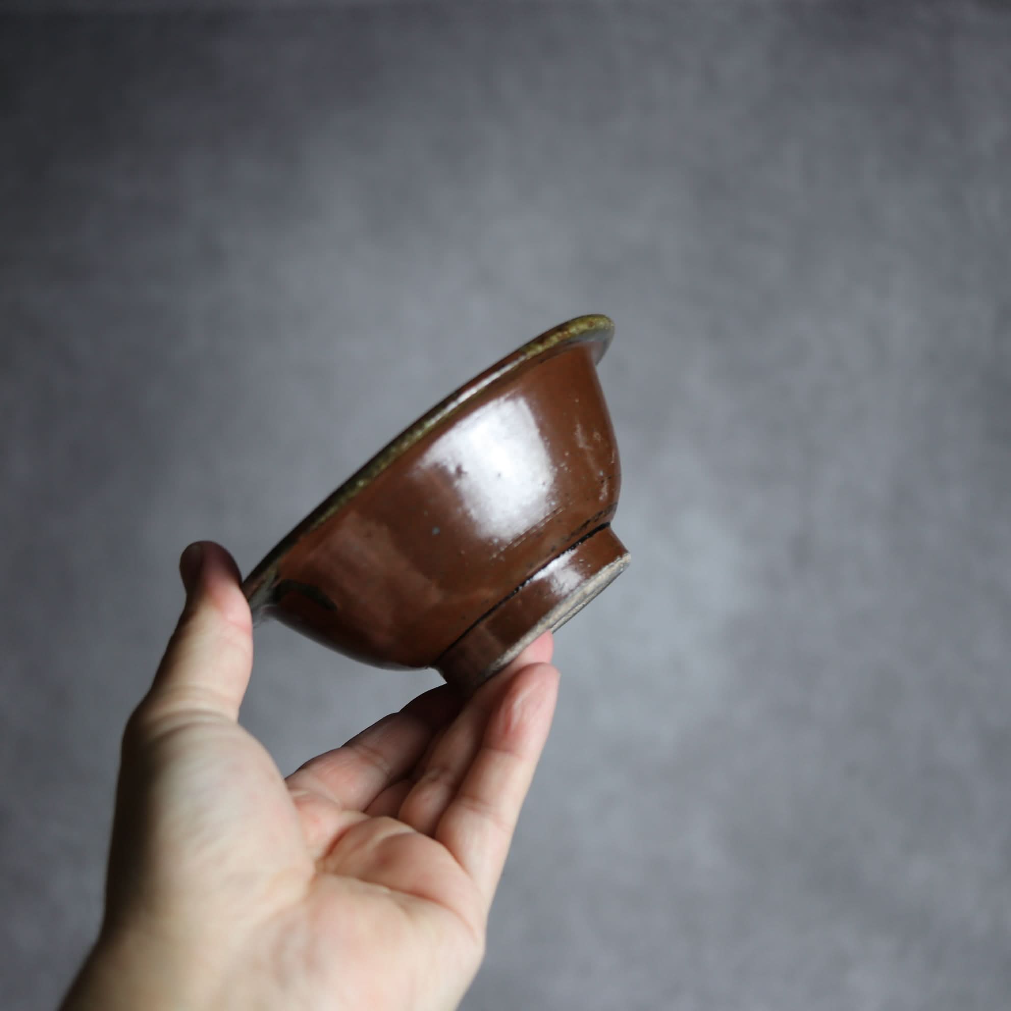 4寸ワンブー1 櫛掻 波紋 やちむん 陶器 北窯 宮城正享工房 やちむん 陶器.