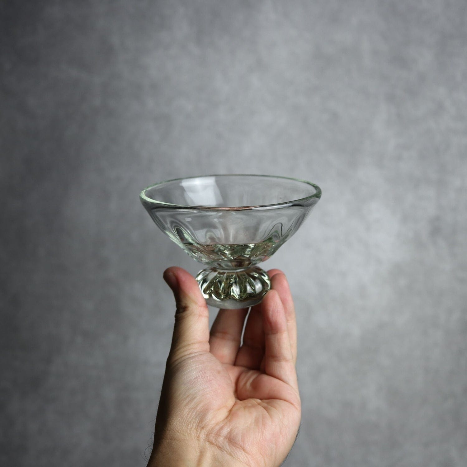 琉球ガラス_デザートカップ_白鴉再生硝子器製作所