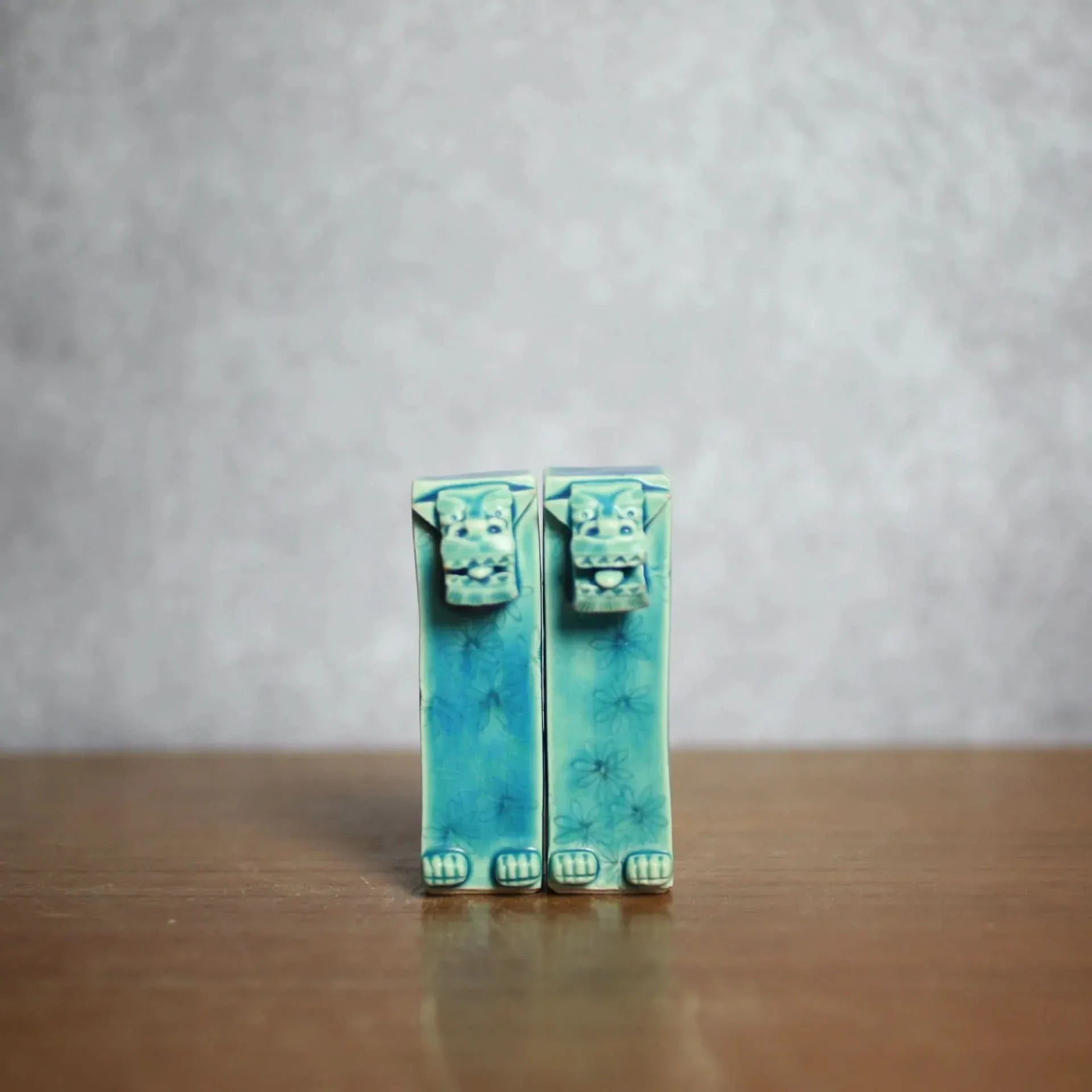 角獅子 小 やちむん 陶器 高江洲陶磁器 やちむん 陶器.