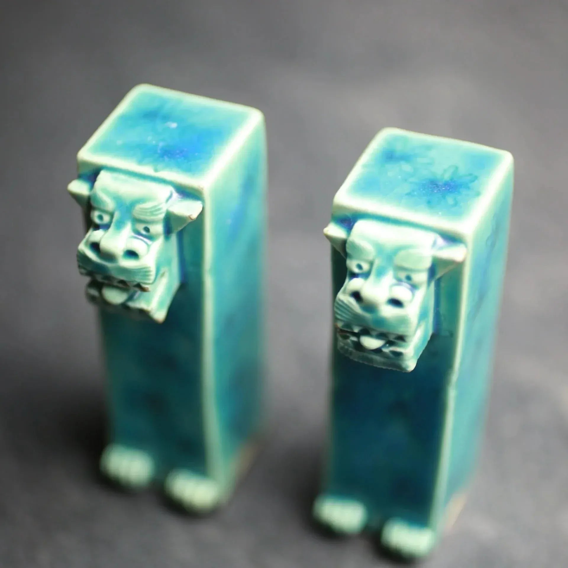 角獅子 小 やちむん 陶器 高江洲陶磁器 やちむん 陶器.