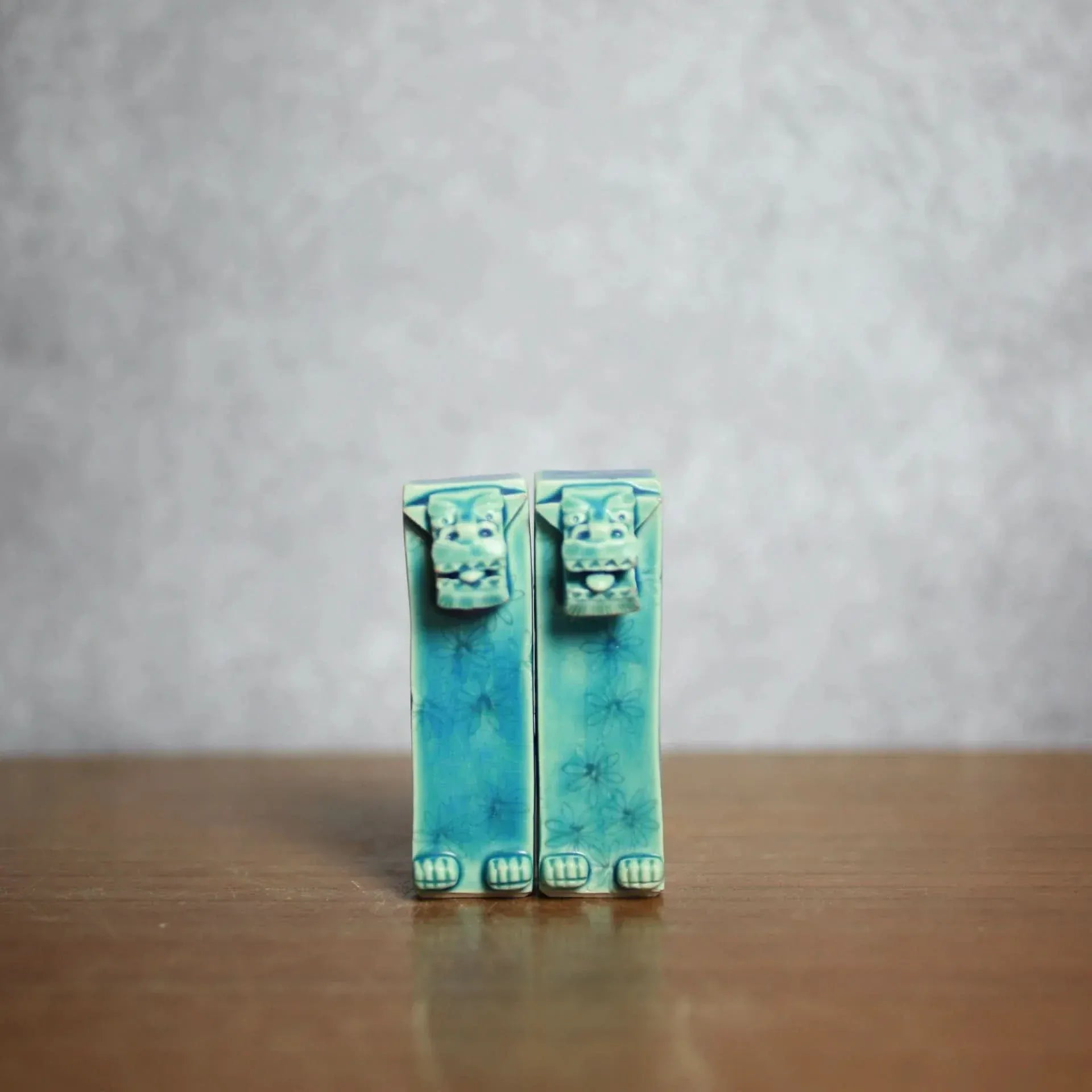 角獅子 小 やちむん 陶器 高江洲陶磁器 やちむん 陶器.