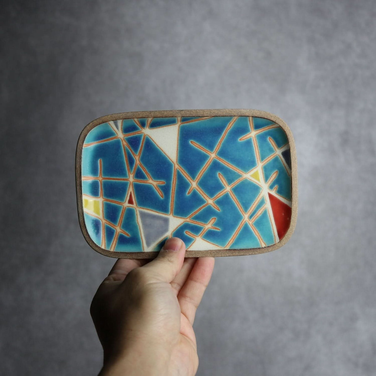 トニー 長角皿(小) やちむん 陶器.
