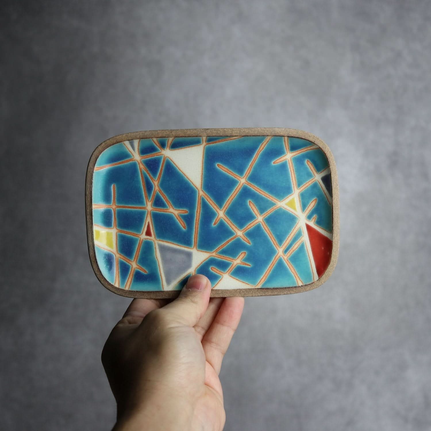 トニー 長角皿(小) やちむん 陶器.
