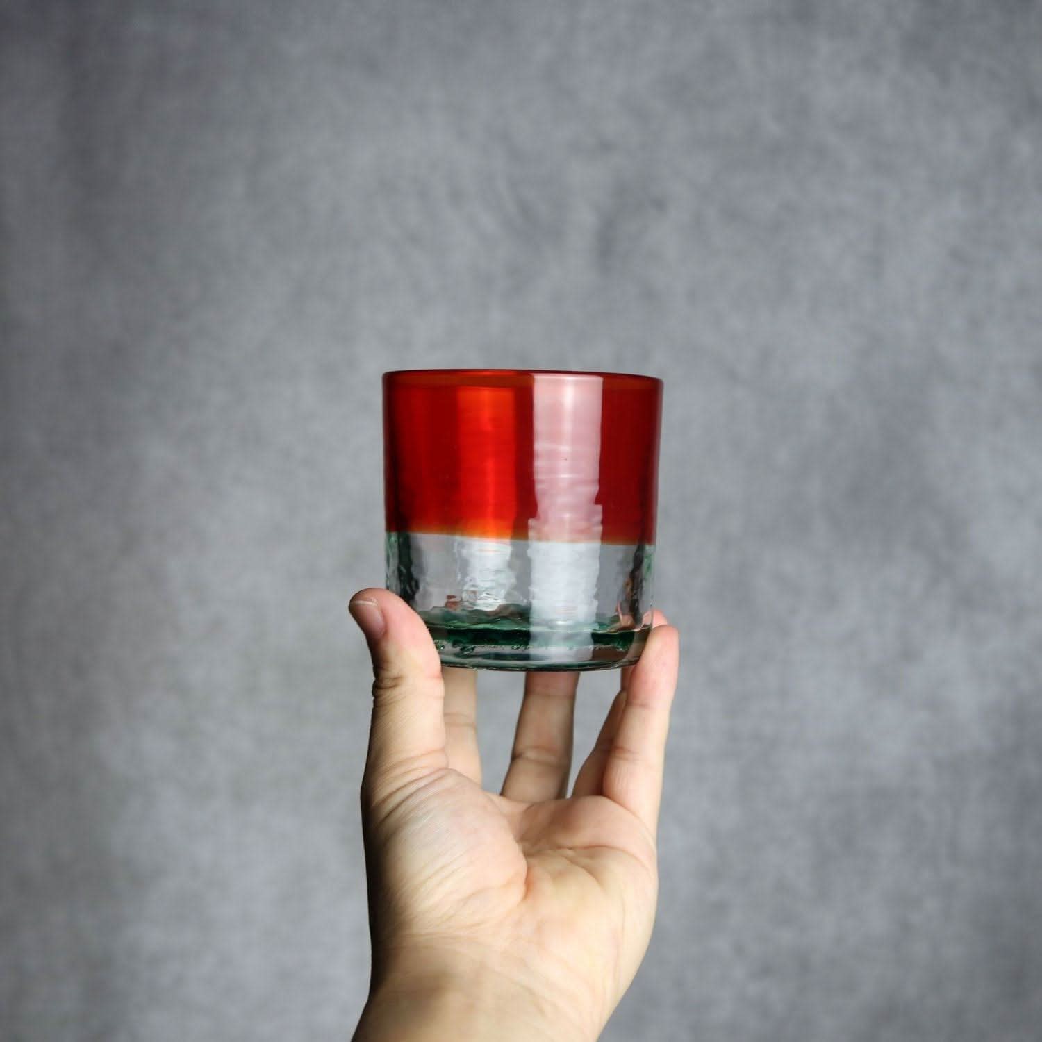 残波の夕日 琉球ガラス RYUKYU GLASS WORKS 海風 琉球ガラス.