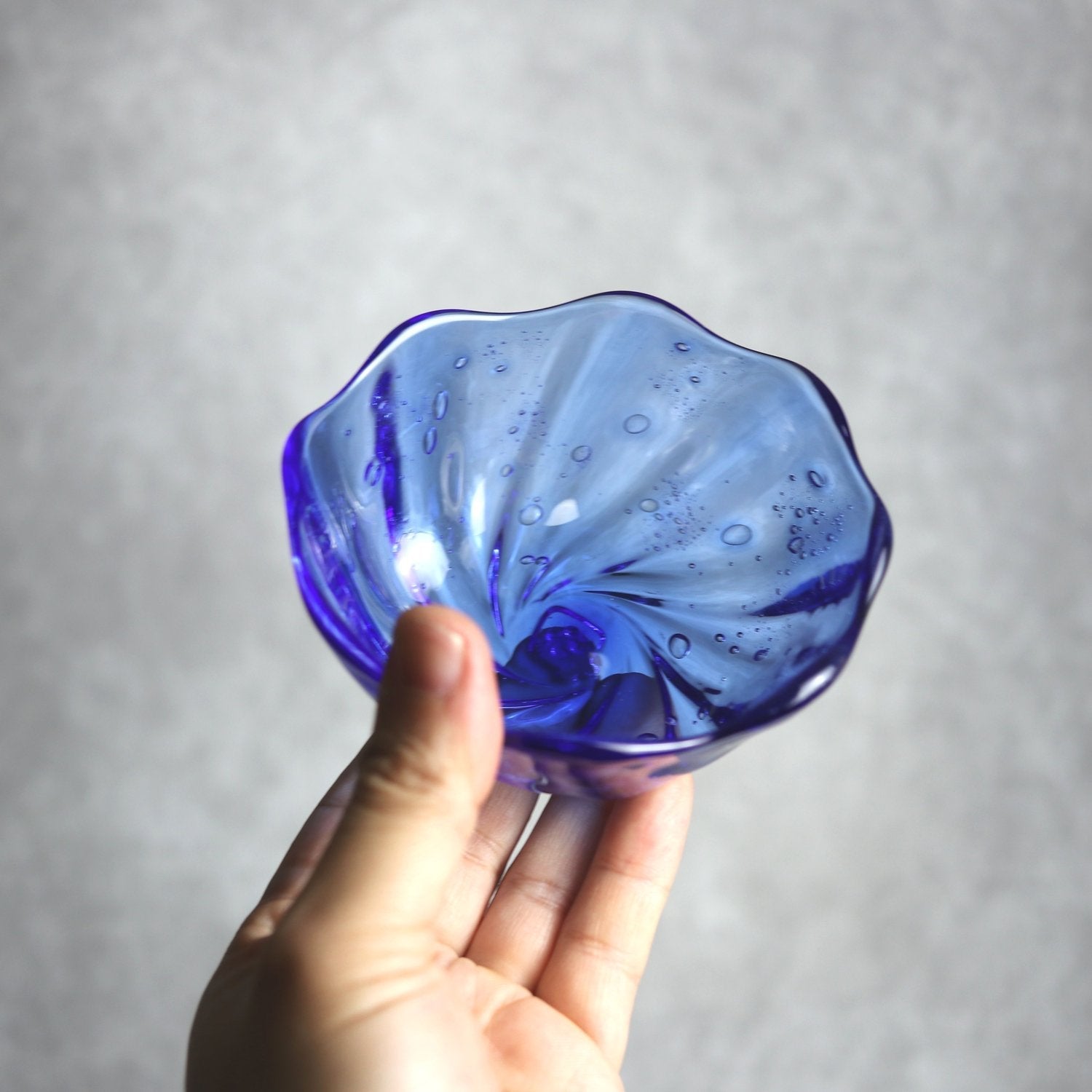 モール小鉢(丸)青