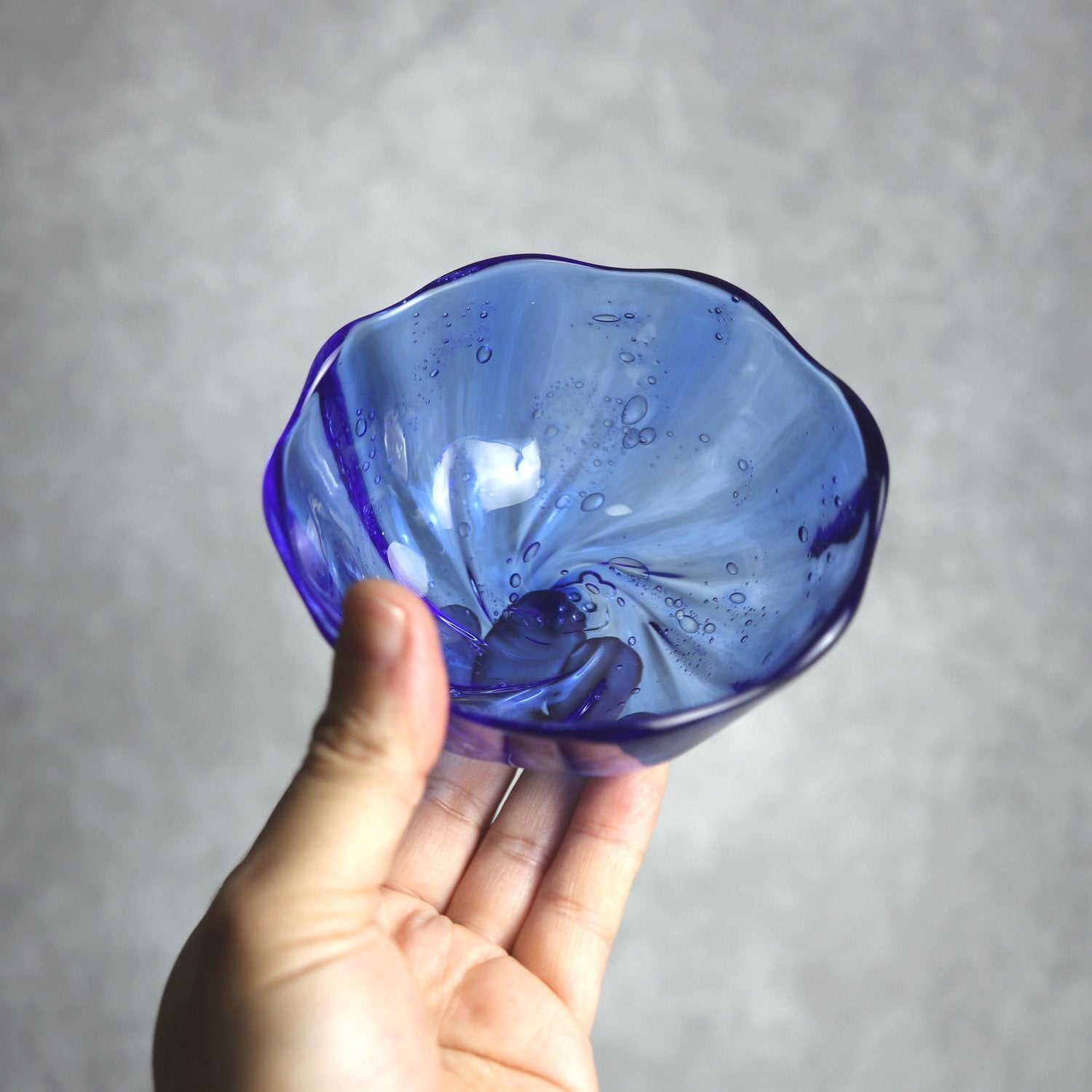 モール小鉢(丸)青
