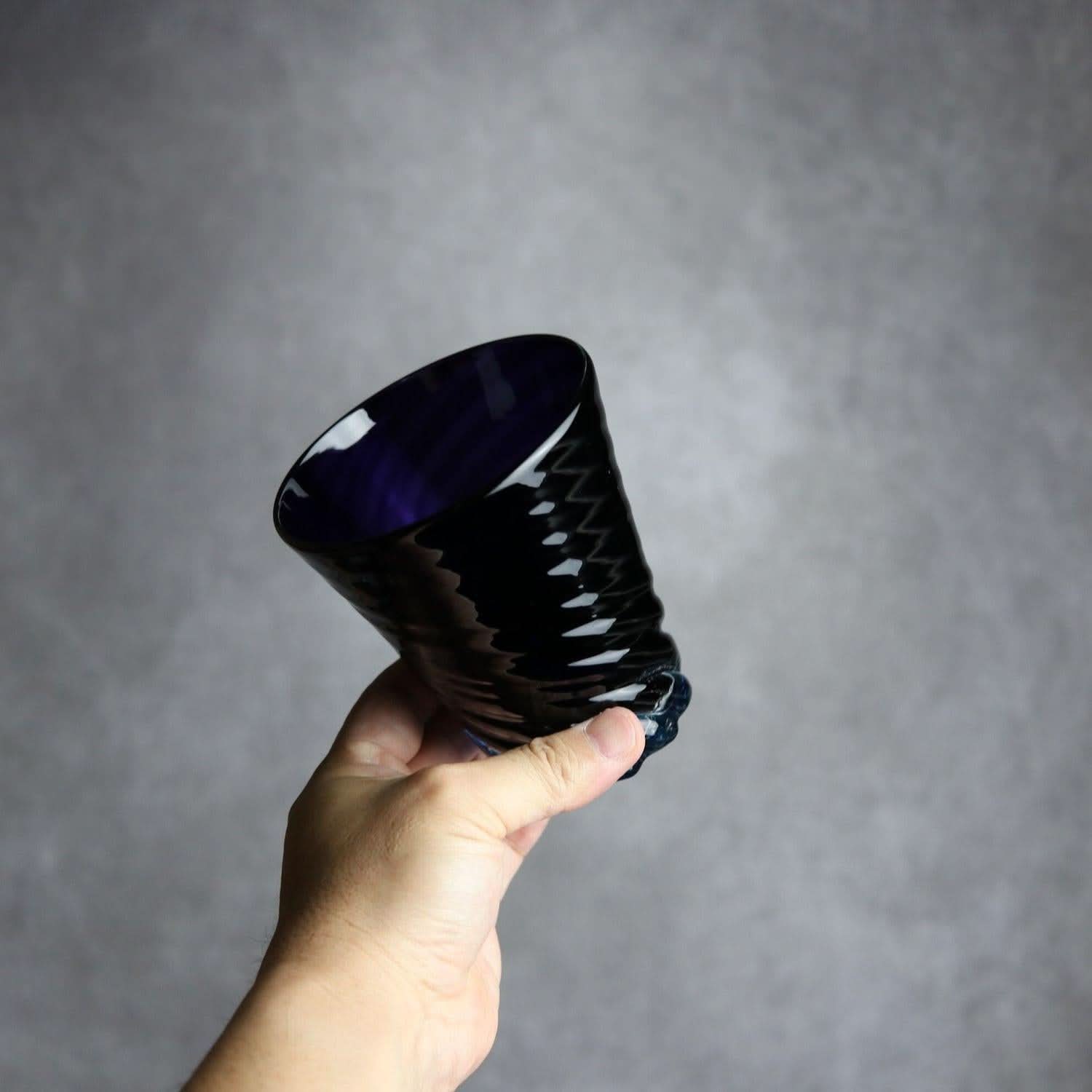 青の洞窟 底穴 L 琉球ガラス glass32 琉球ガラス.