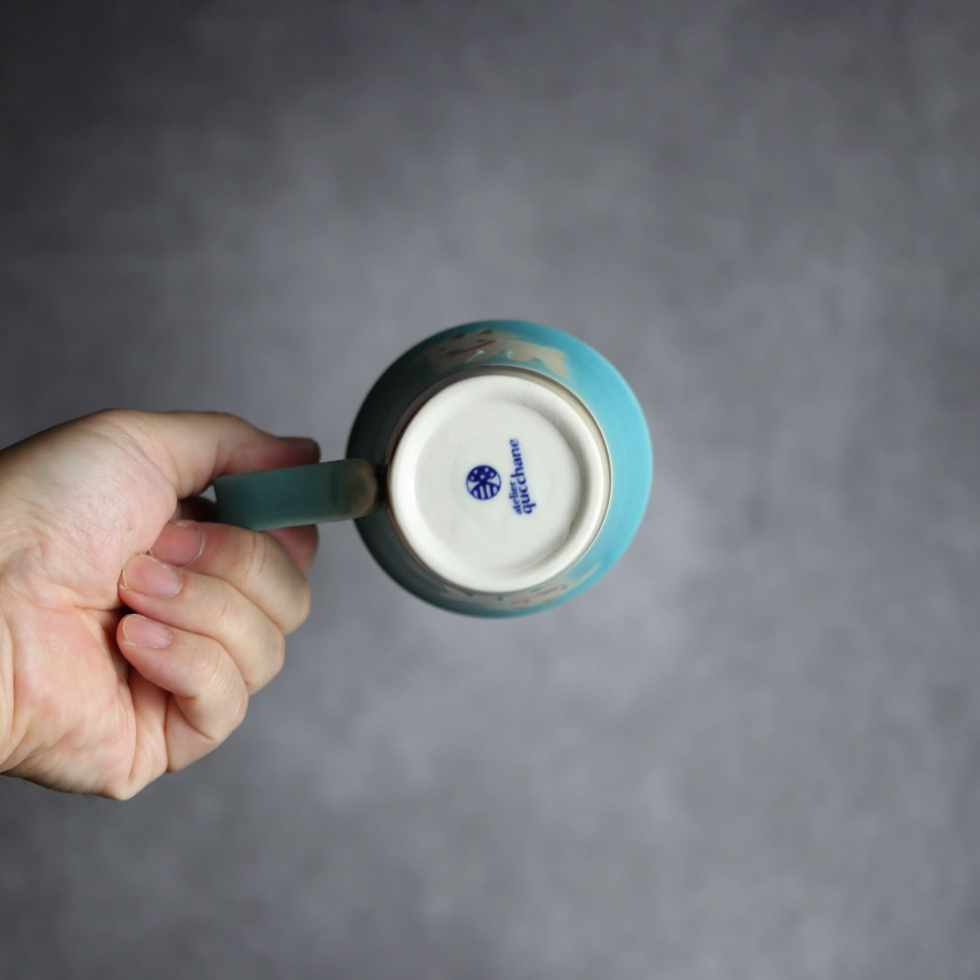 アニマルマグ ヤギ4 やちむん 陶器 atelier qucchane - mundasui