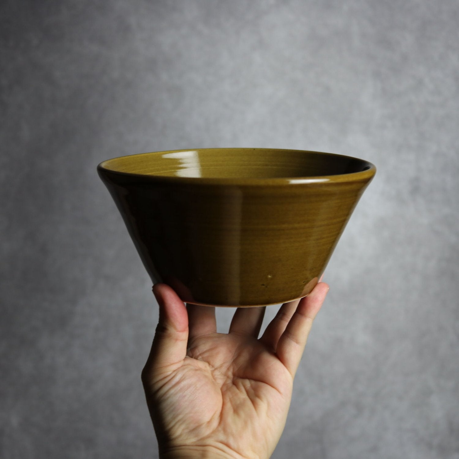 鉢（茶）：18cm