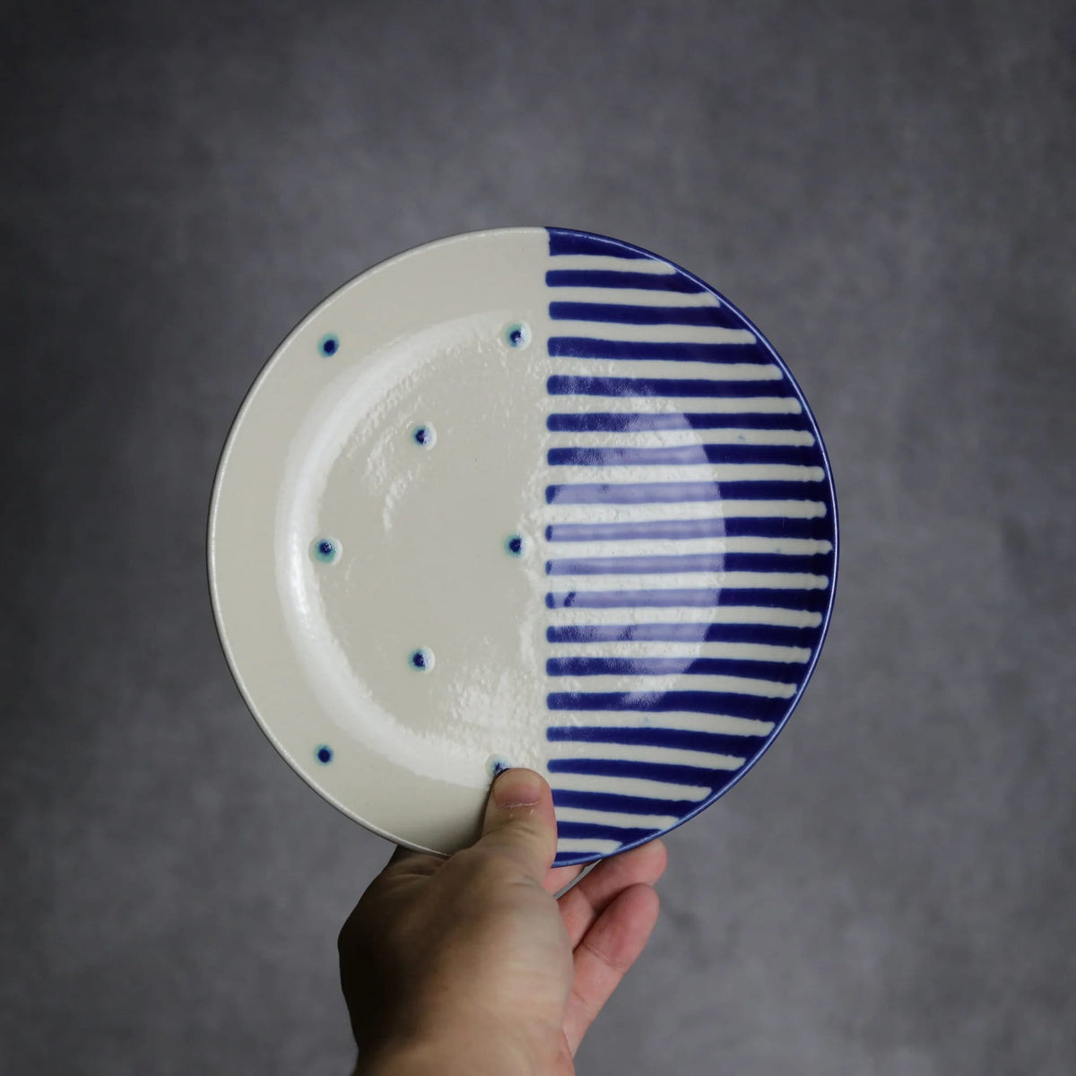 やちむんと琉球ガラスで こどもごはんセット9