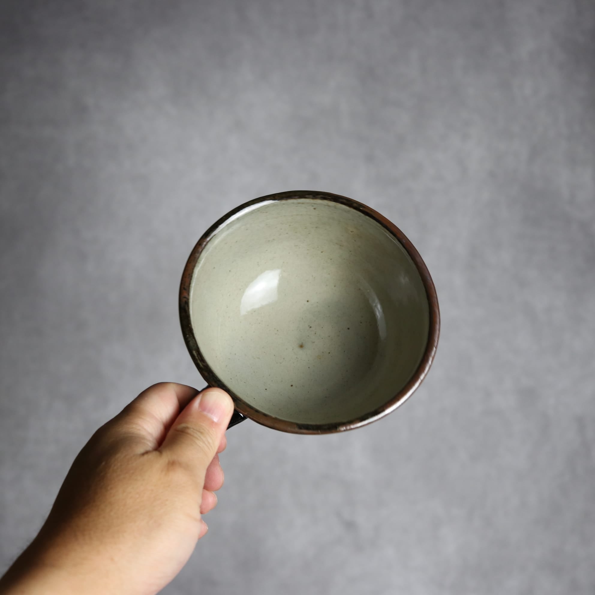 スープカップ 呉須釉 蝋抜 点打 やちむん 陶器 真南風工房