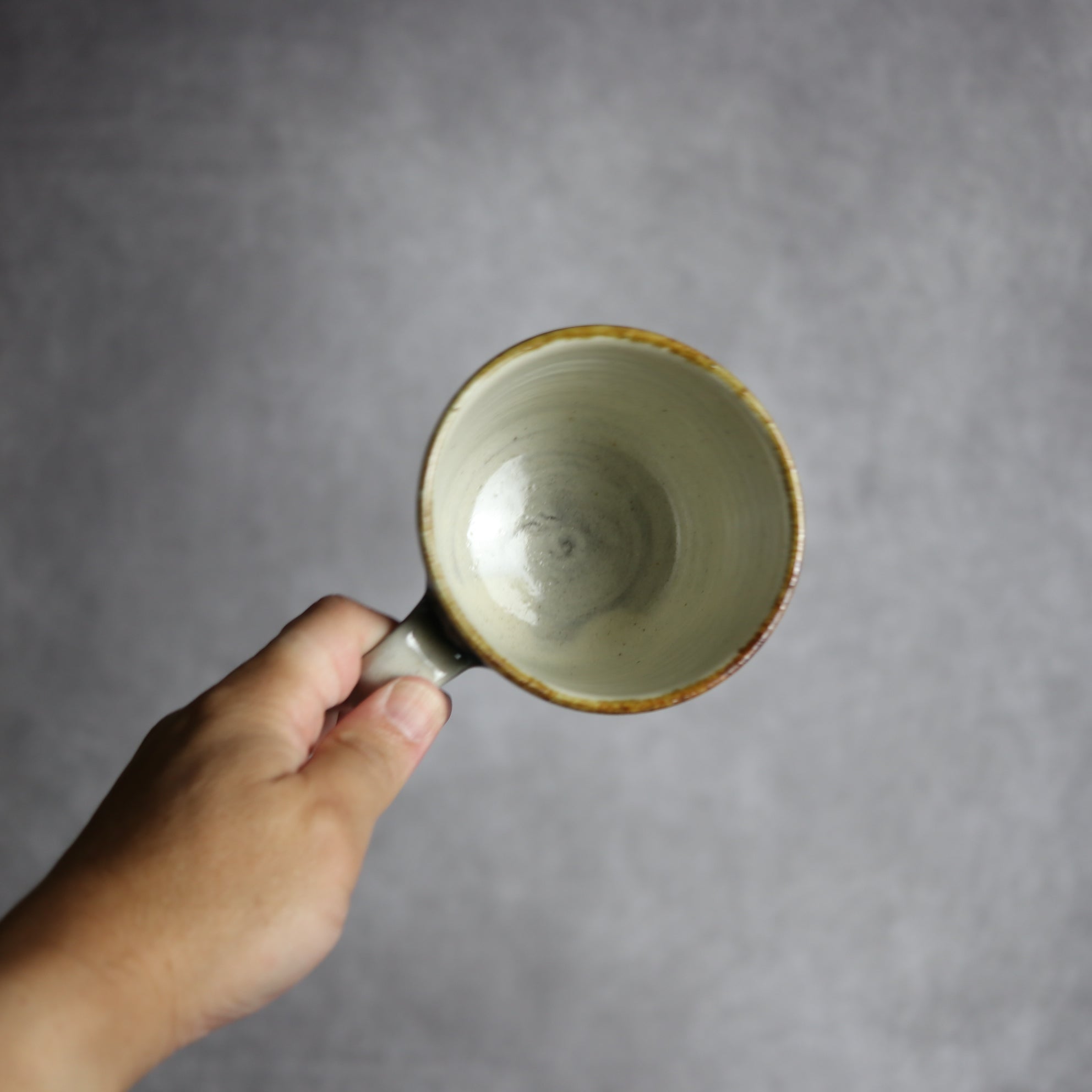 マグカップ1 飴 呉須釉 ヤンバルクイナ やちむん 陶器 やちむん工房 mug