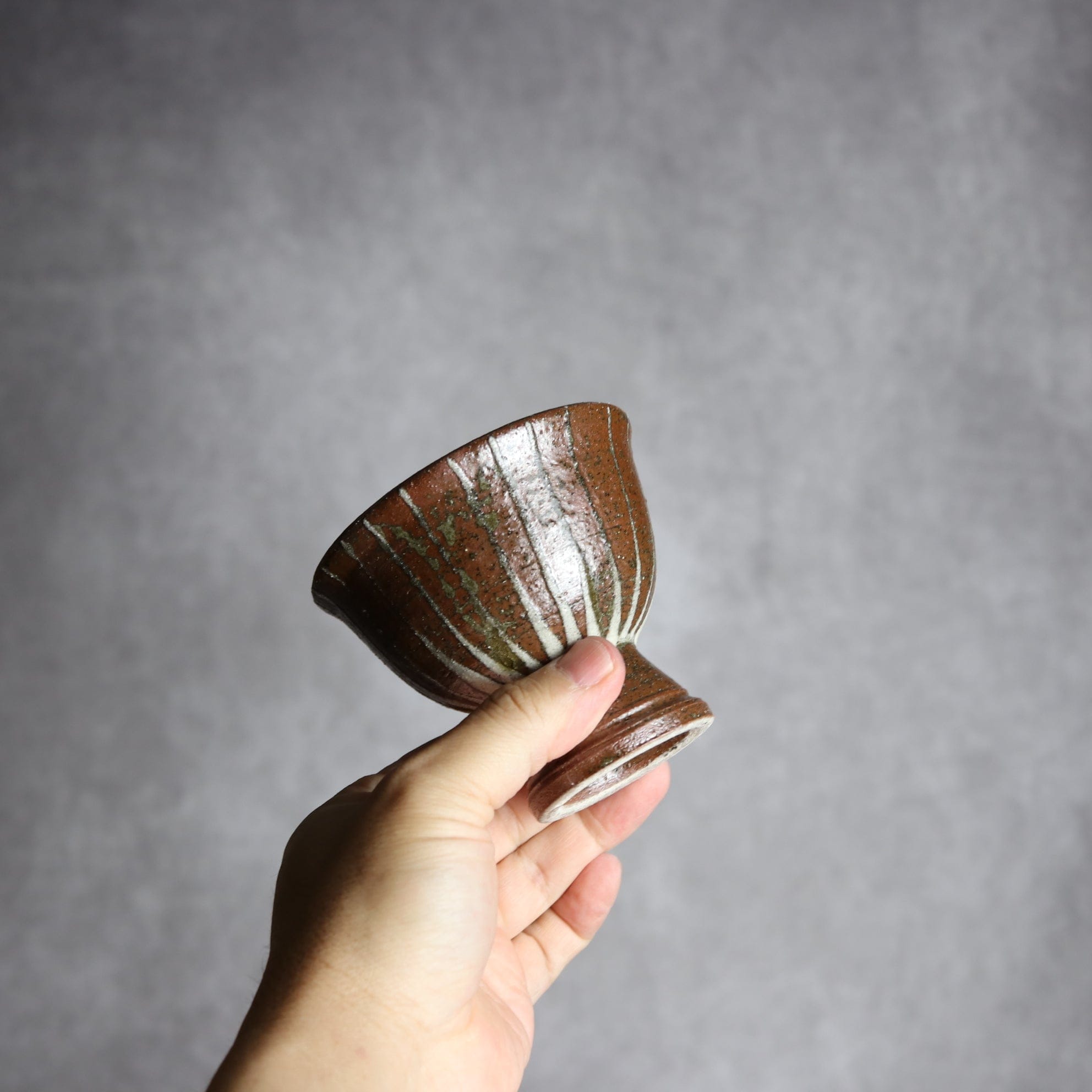 3寸高杯鉢1 イッチン ライン やちむん 陶器 栄一工房