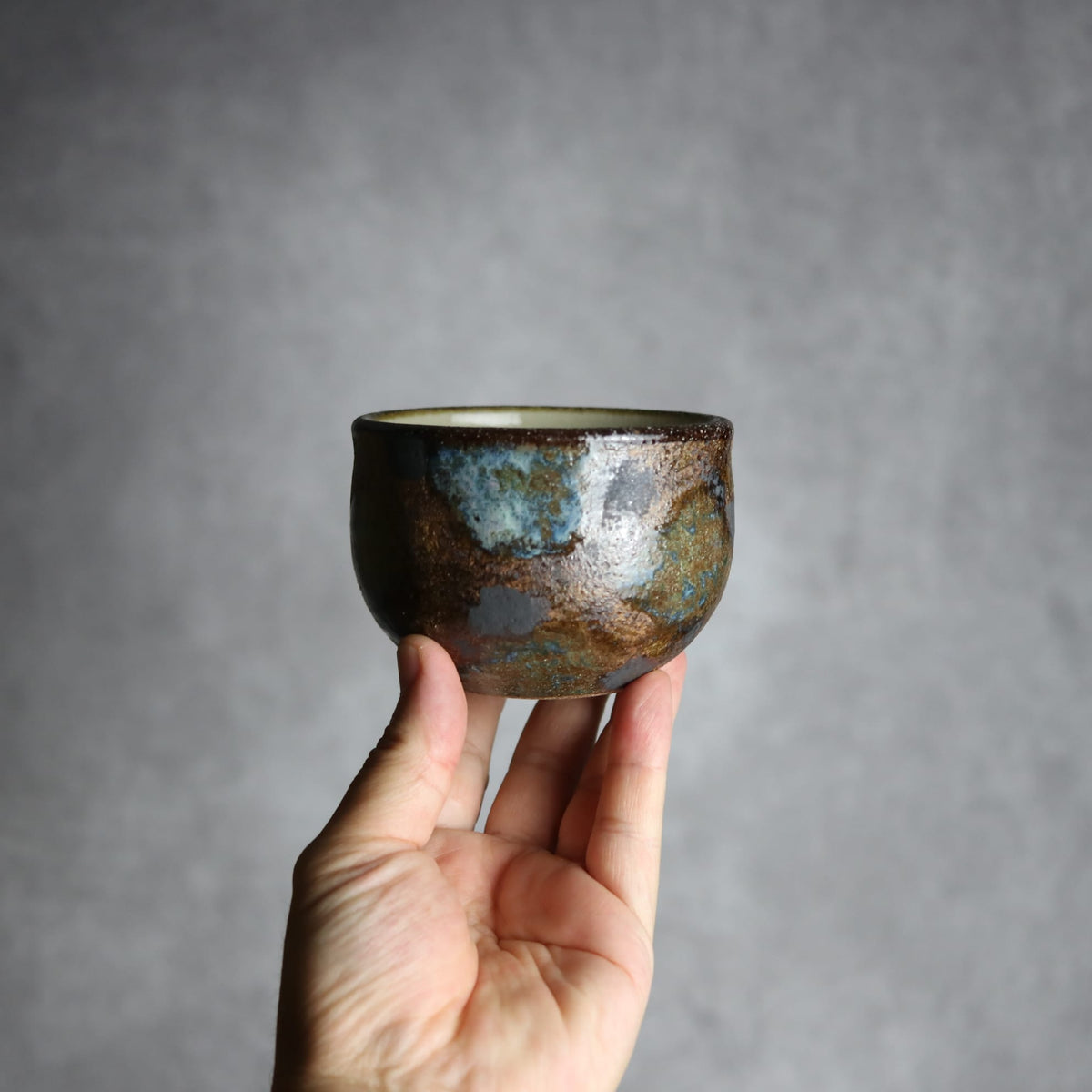カフェオレボウル1 黒シリーズ やちむん 陶器 sui