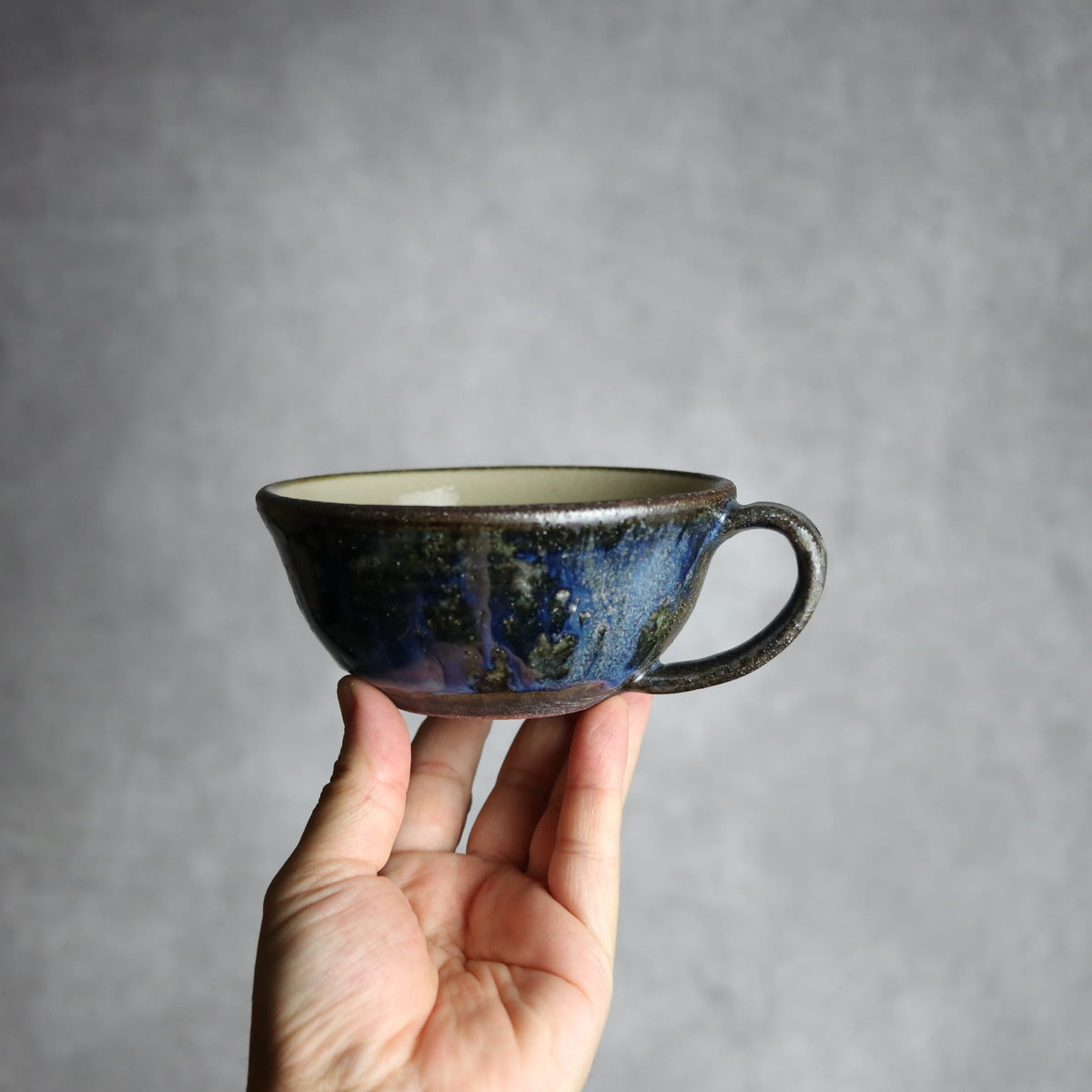 スープカップ1 孔雀 やちむん 陶器 sui