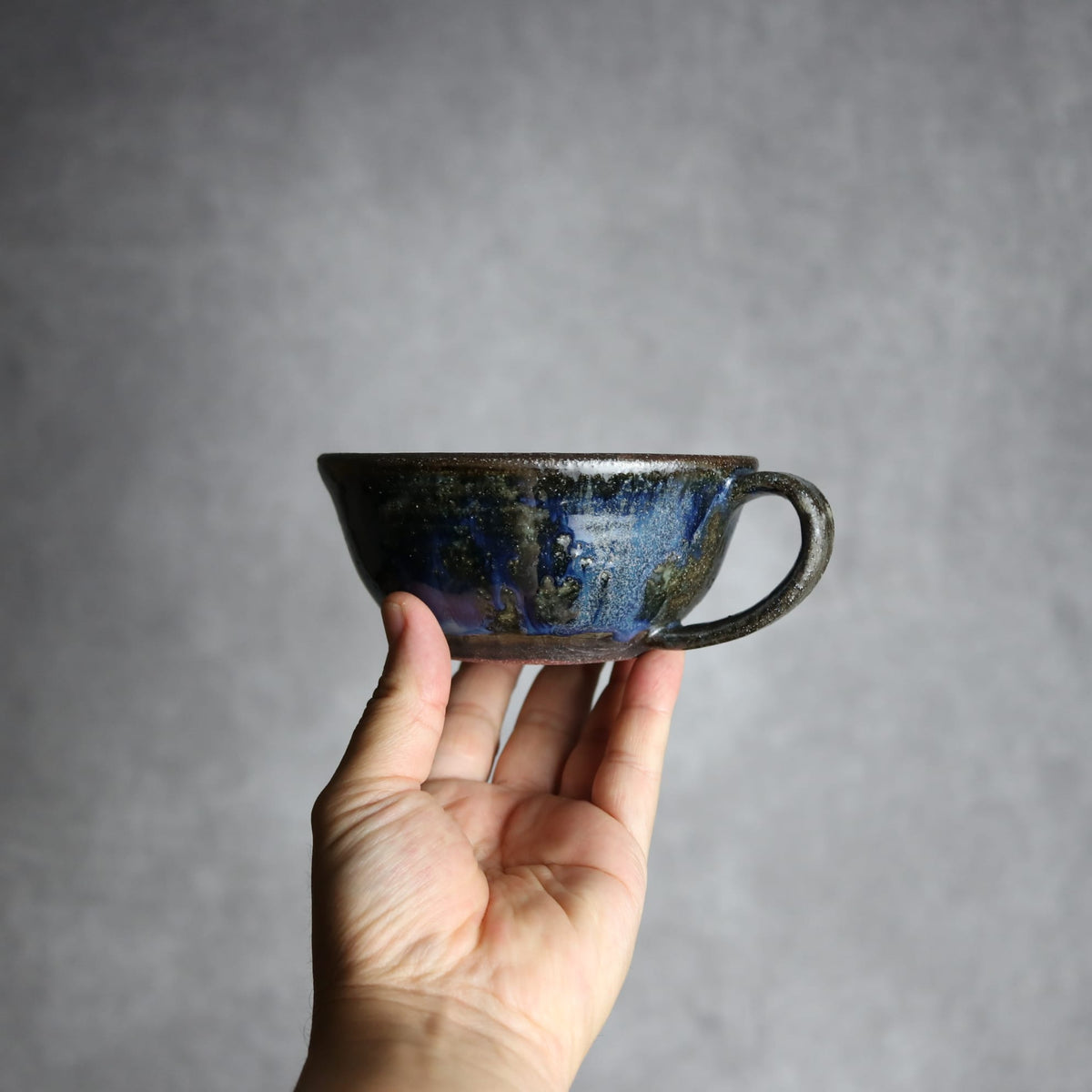 スープカップ1 孔雀 やちむん 陶器 sui